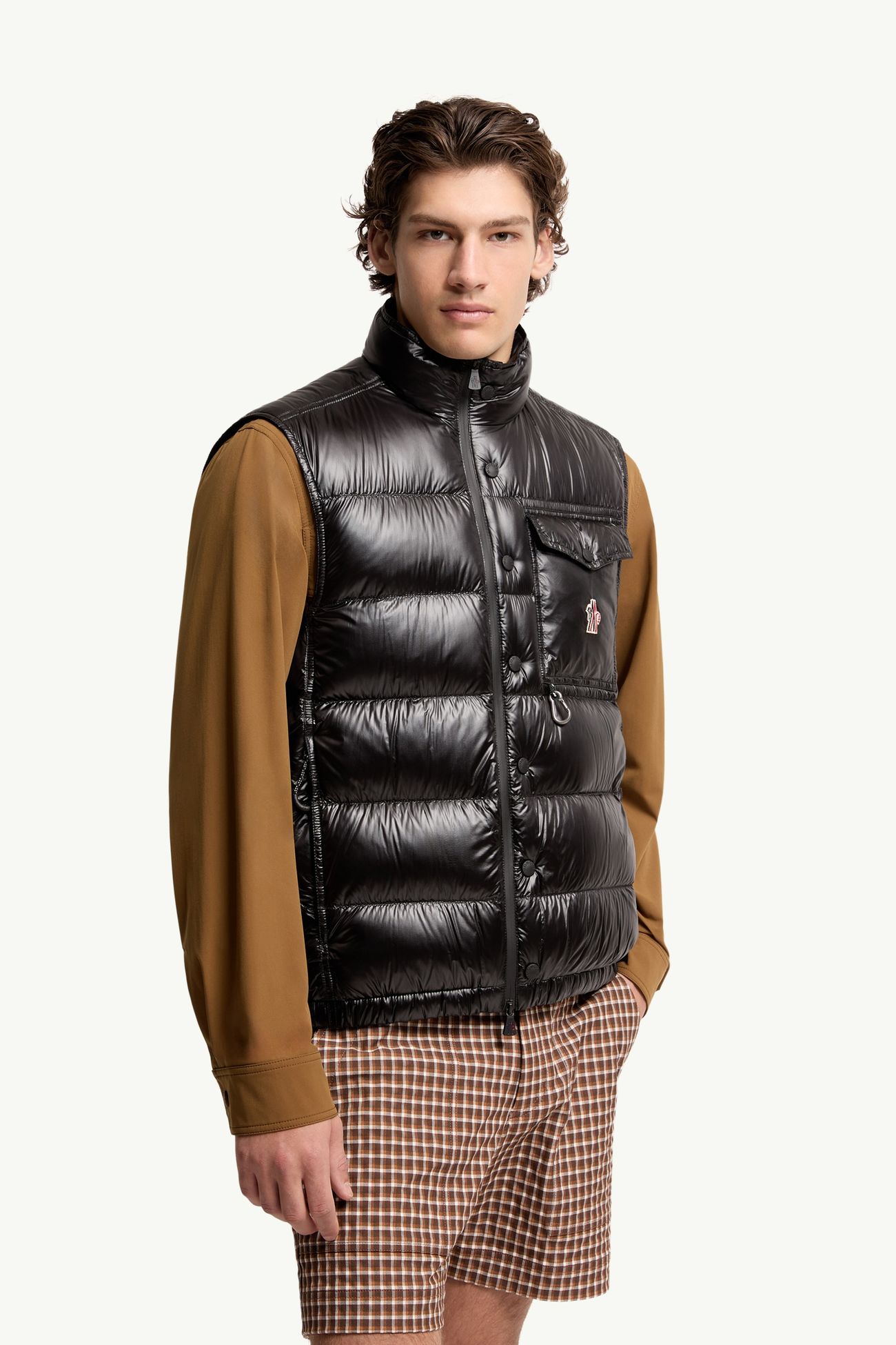 Uychi可收納式羽絨背心 男士 黑色 Moncler 3