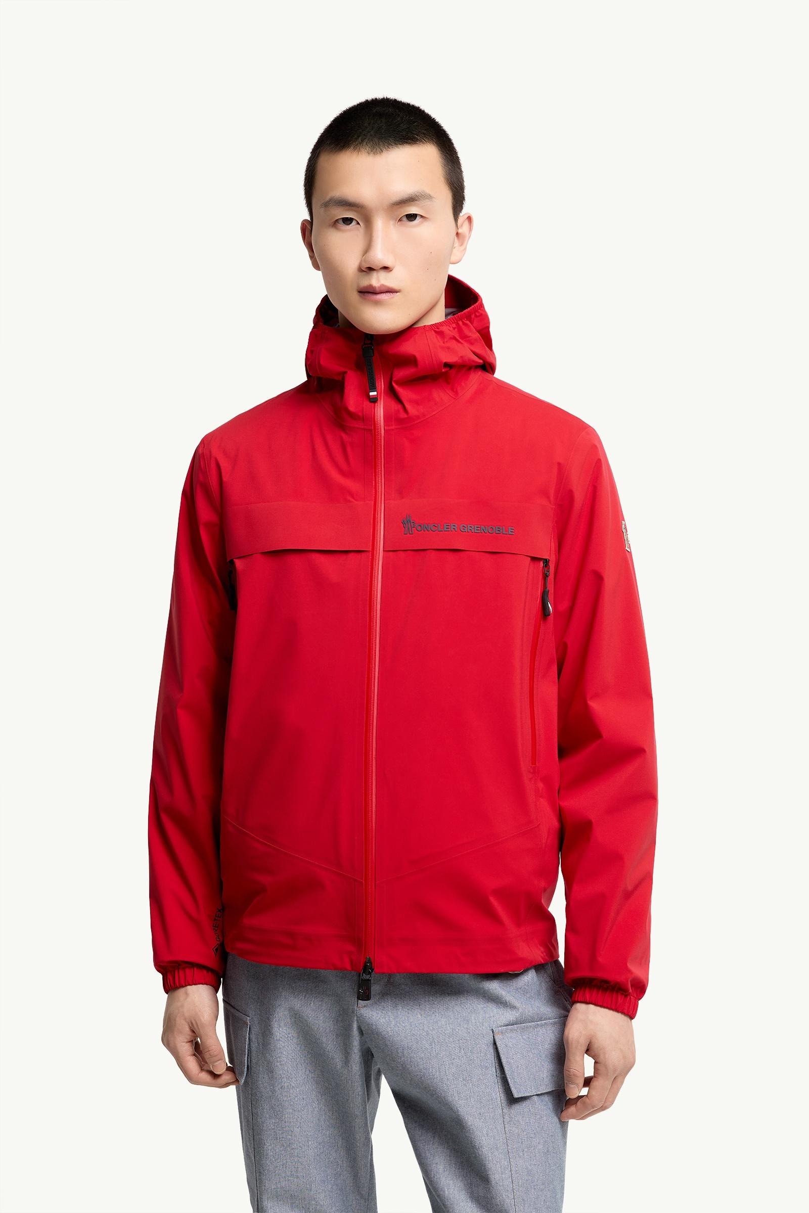 Red Shipton Hooded Packable GORE-TEX® Shell Jacket - Windbreakers