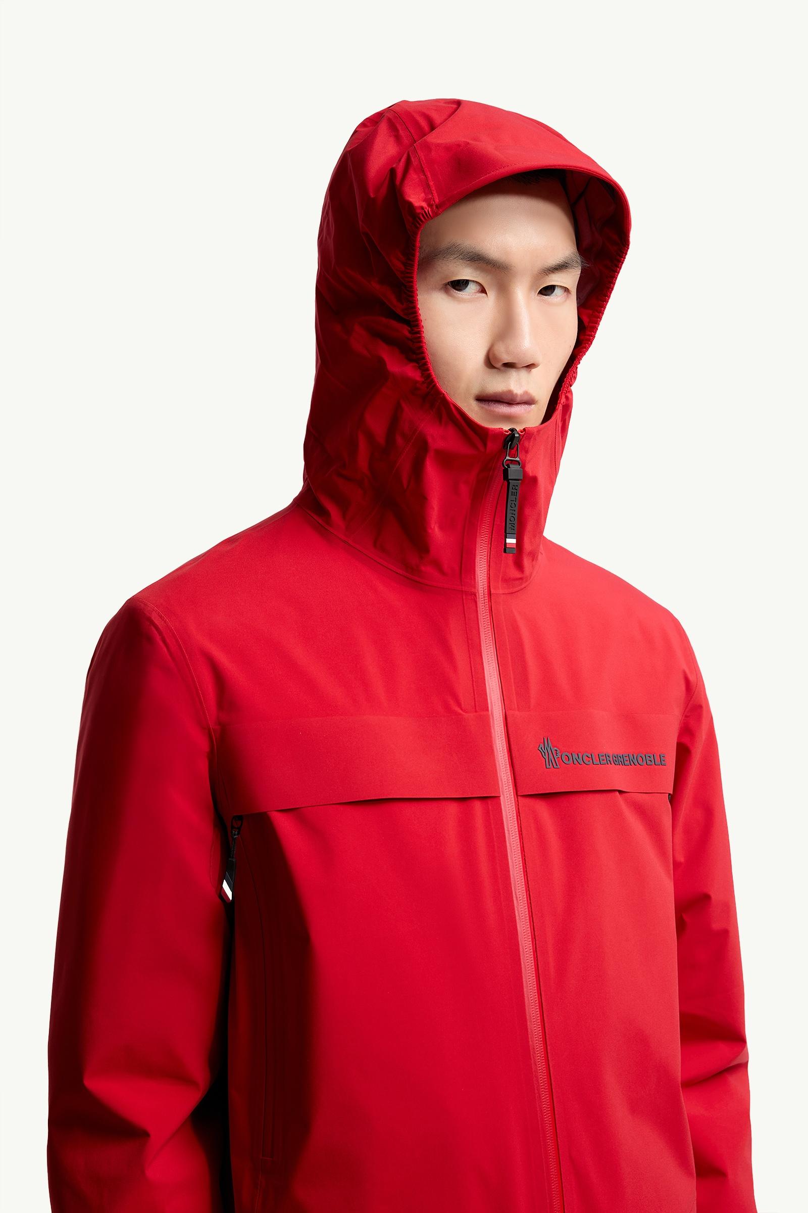 Red Shipton Hooded Packable GORE-TEX® Shell Jacket - Windbreakers