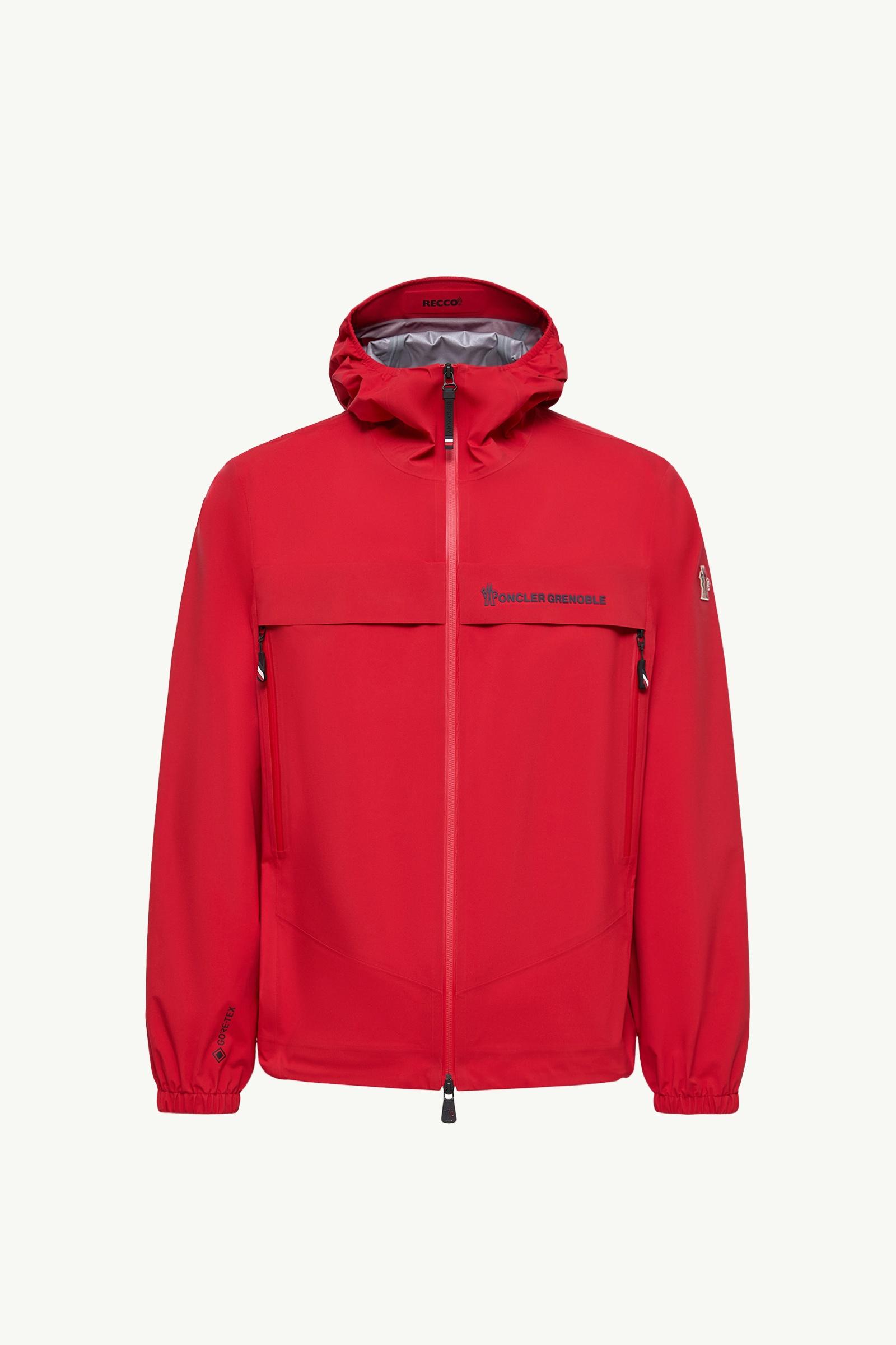Shipton Hooded Packable GORE-TEX® Shell Jacket Men Red Moncler