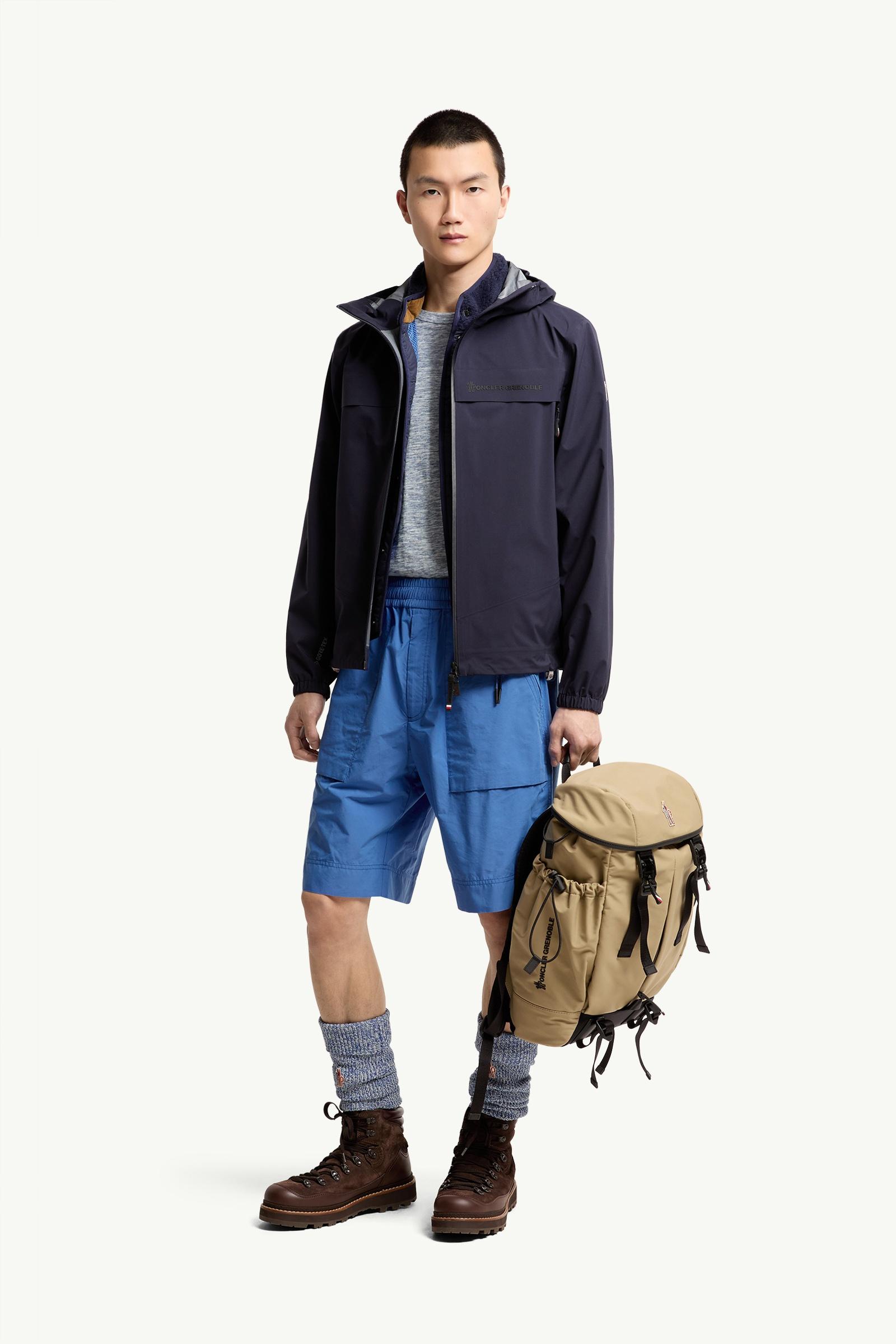 モンクレール 20SS EAU マウンテンパーカー 12 152cm 紺 Navy Blue Shipton Hooded Packable GORE-TEX® Shell Jacket