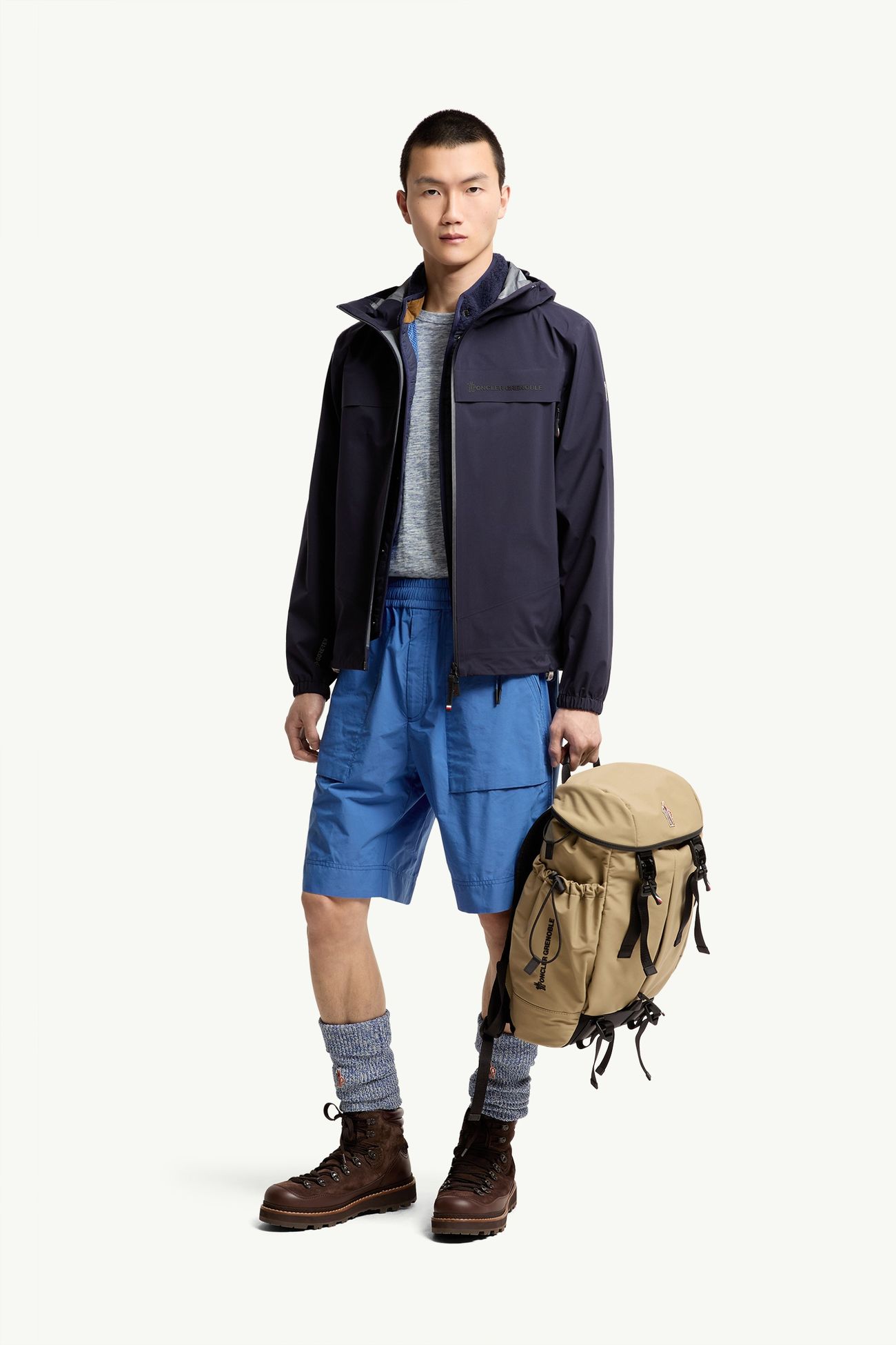 Shipton シェルジャケット メンズ ネイビーブルー Moncler 0