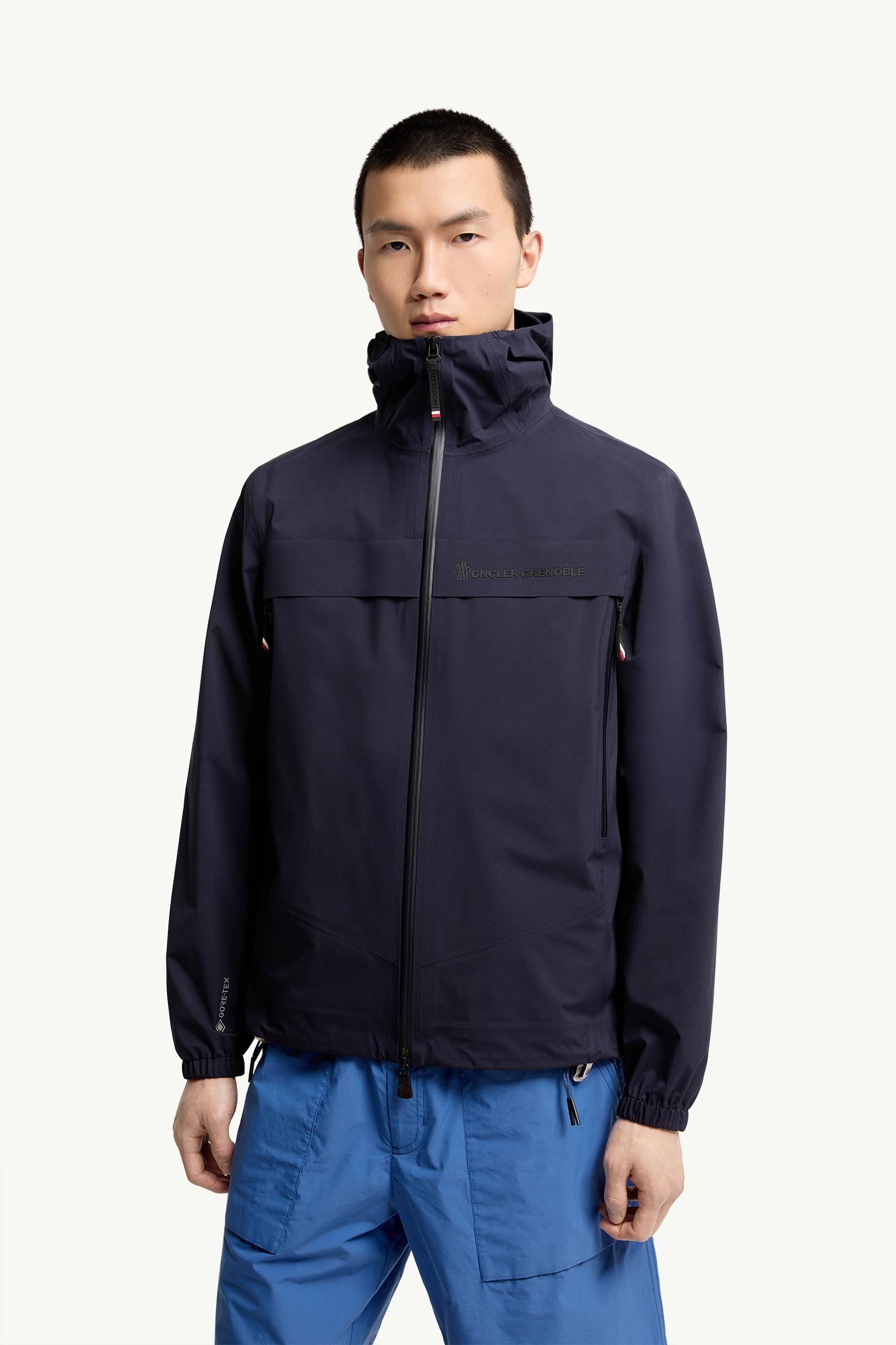 Navy Blue Shipton Hooded Packable GORE-TEX® Shell Jacket