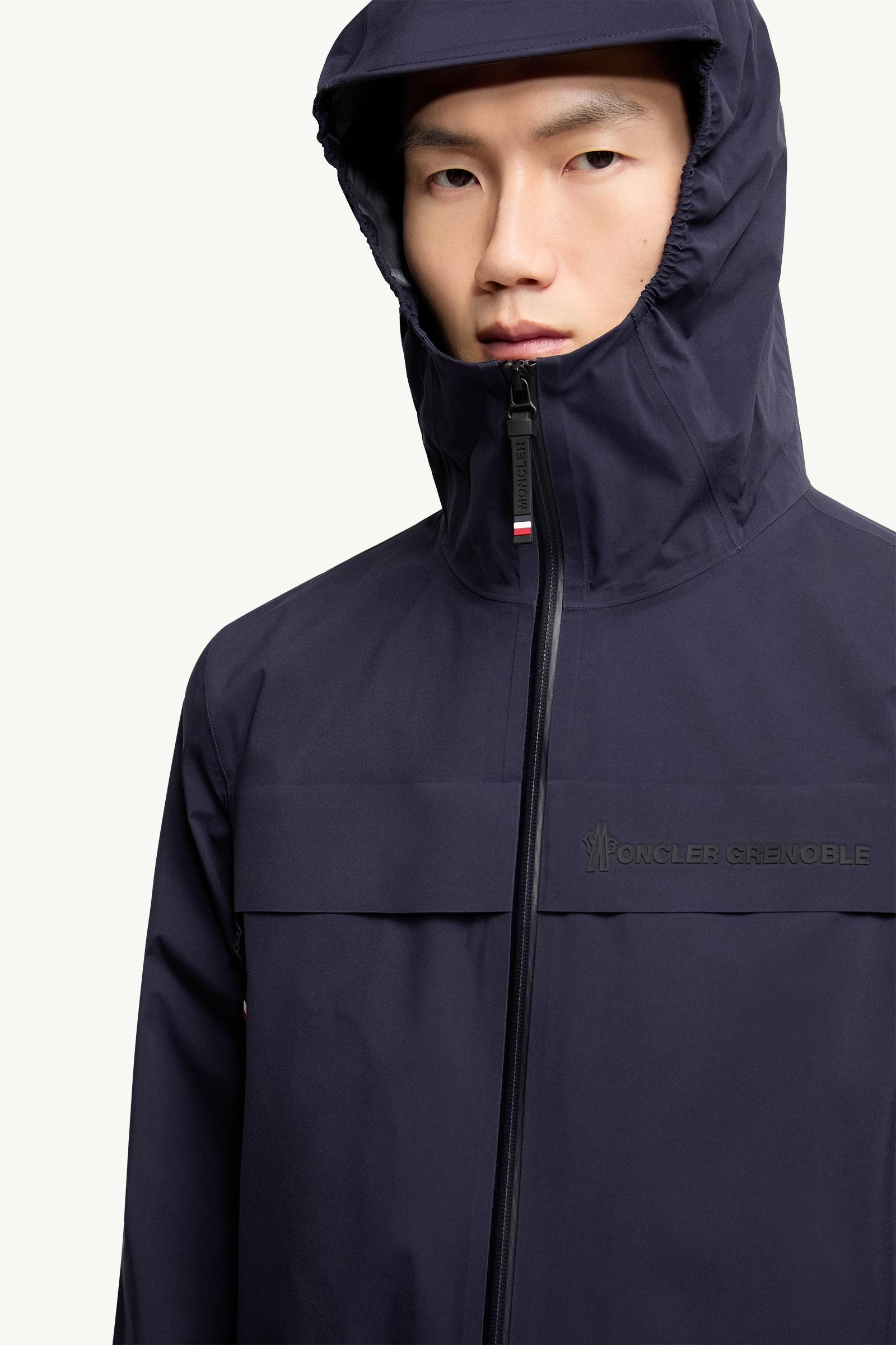 モンクレール 20SS EAU マウンテンパーカー 12 152cm 紺 Navy Blue Shipton Hooded Packable GORE-TEX® Shell Jacket