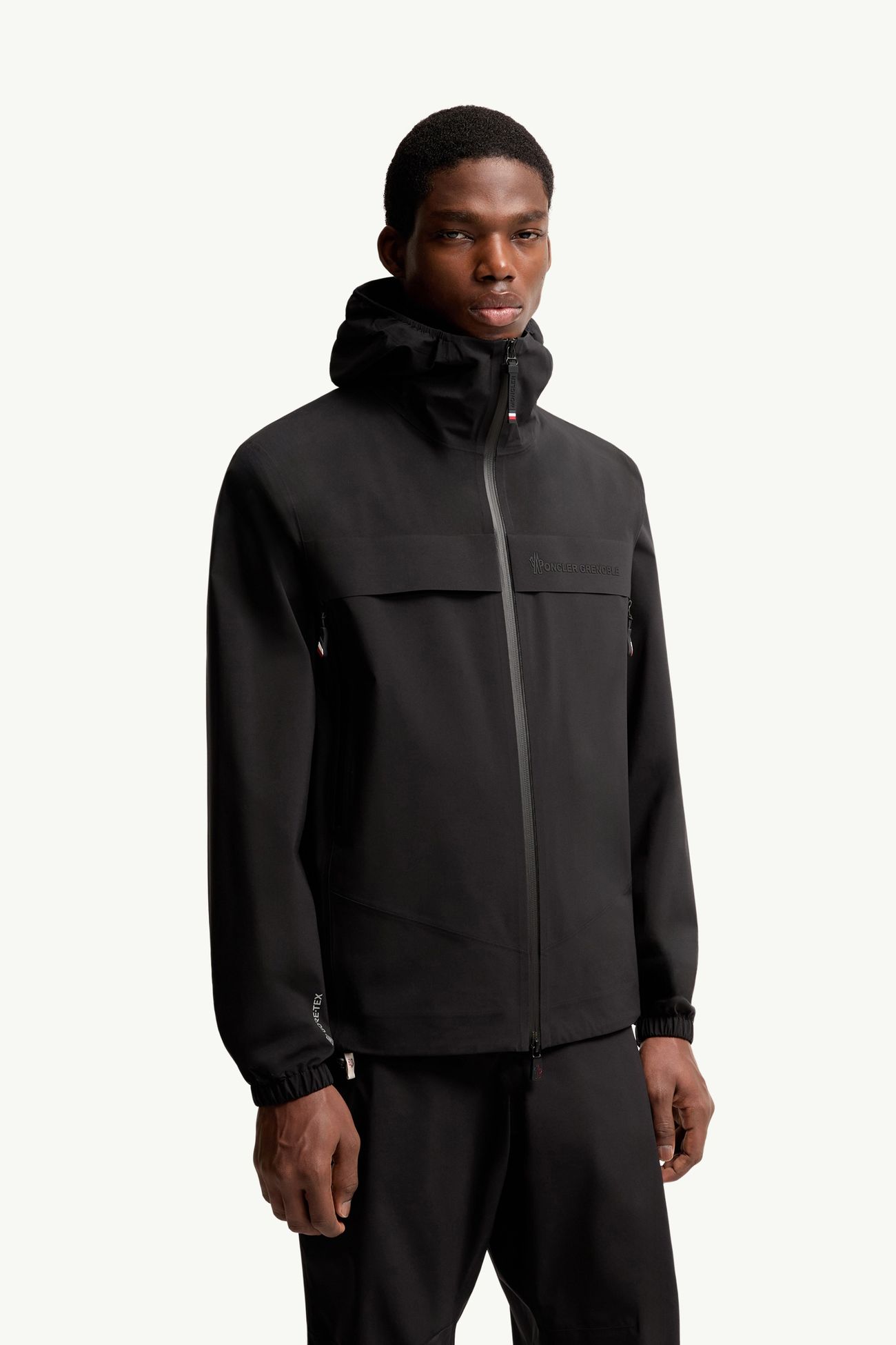 Chaqueta shell plegable de GORE-TEX® con capucha Shipton Hombre Negro Moncler 3