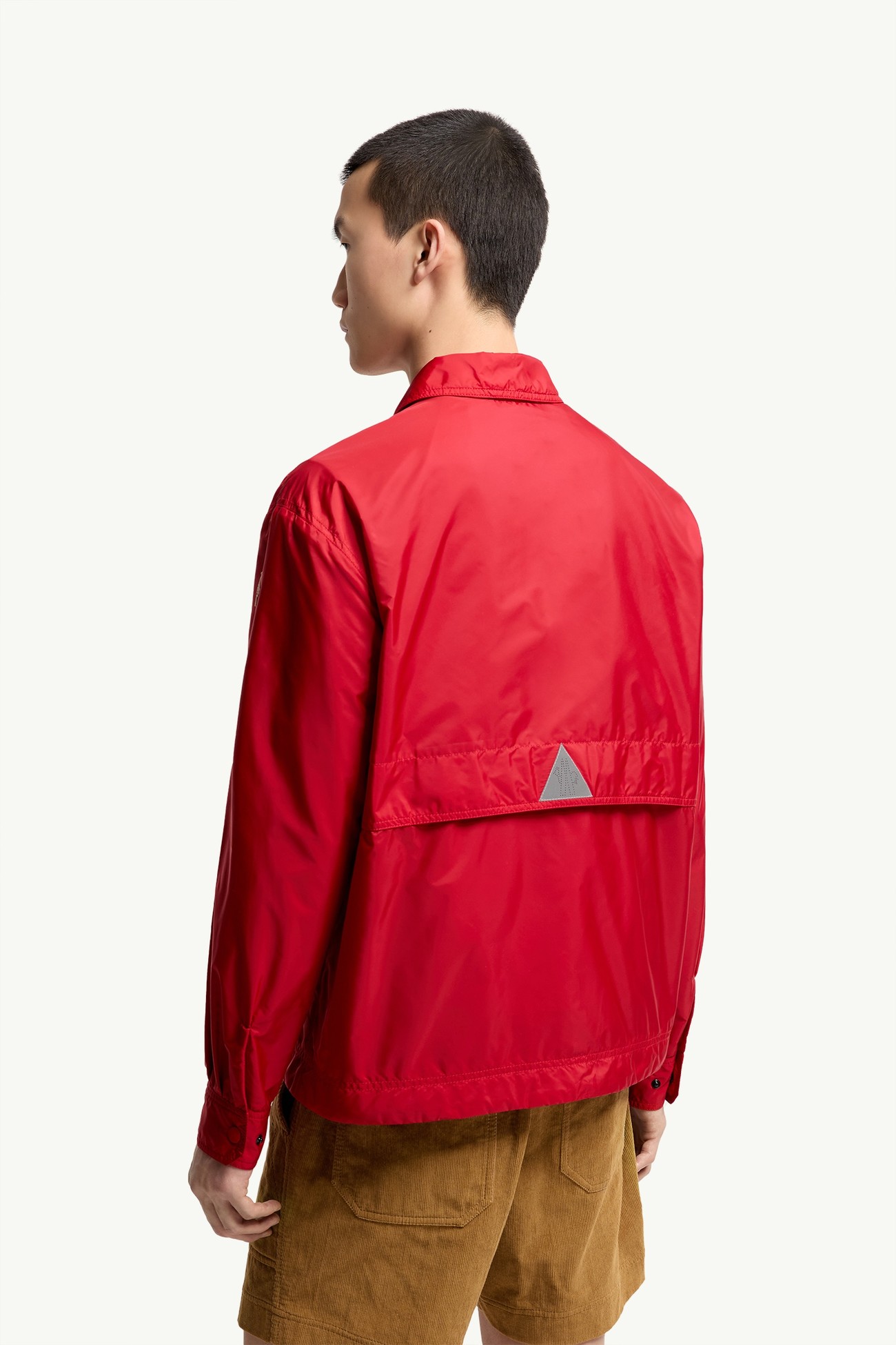 Brive男士可折叠衬衫式夹克外套 男士 红色 Moncler 4