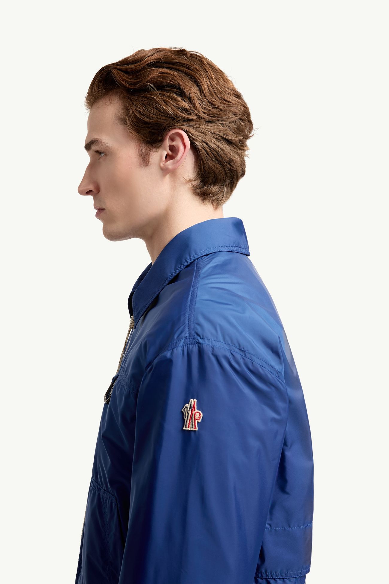 Brive可收納式恤衫式外套 男士 鈷藍色 Moncler 1