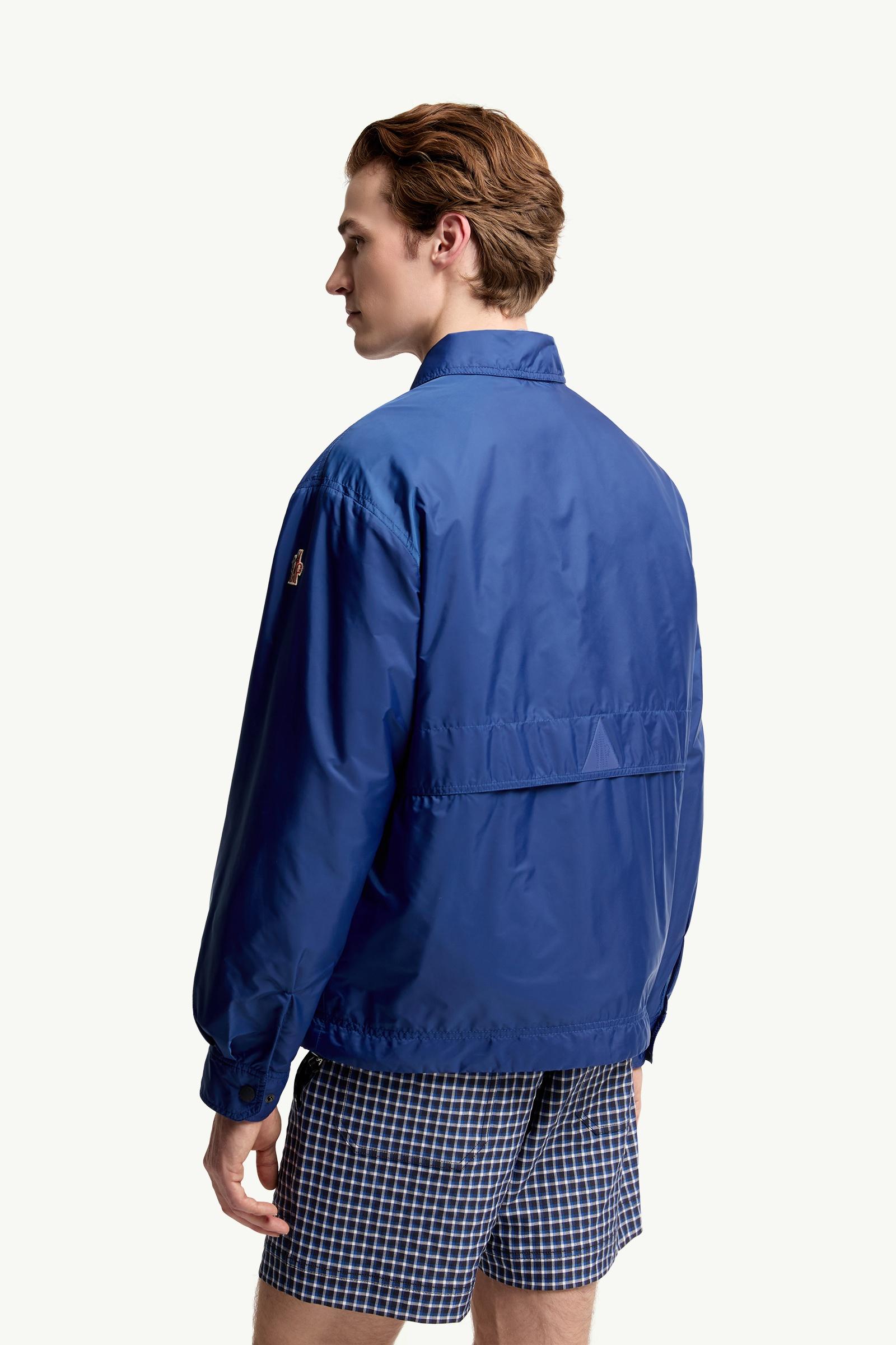 Cobalt Blue Brive Packable Shirt Jacket - Windbreakers & Raincoats