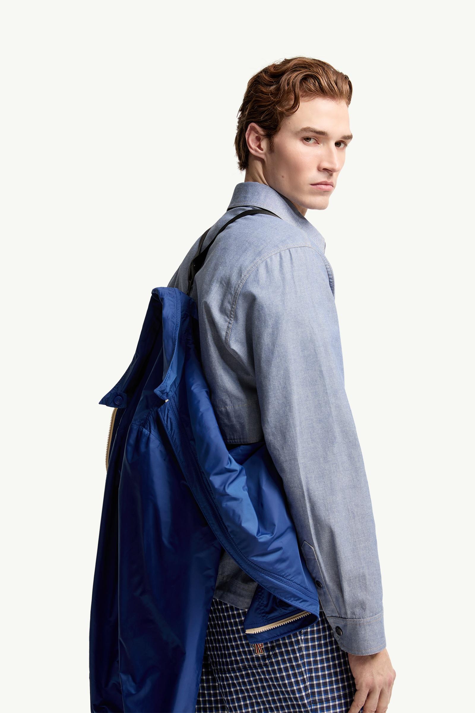 Cobalt Blue Brive Packable Shirt Jacket - Windbreakers & Raincoats