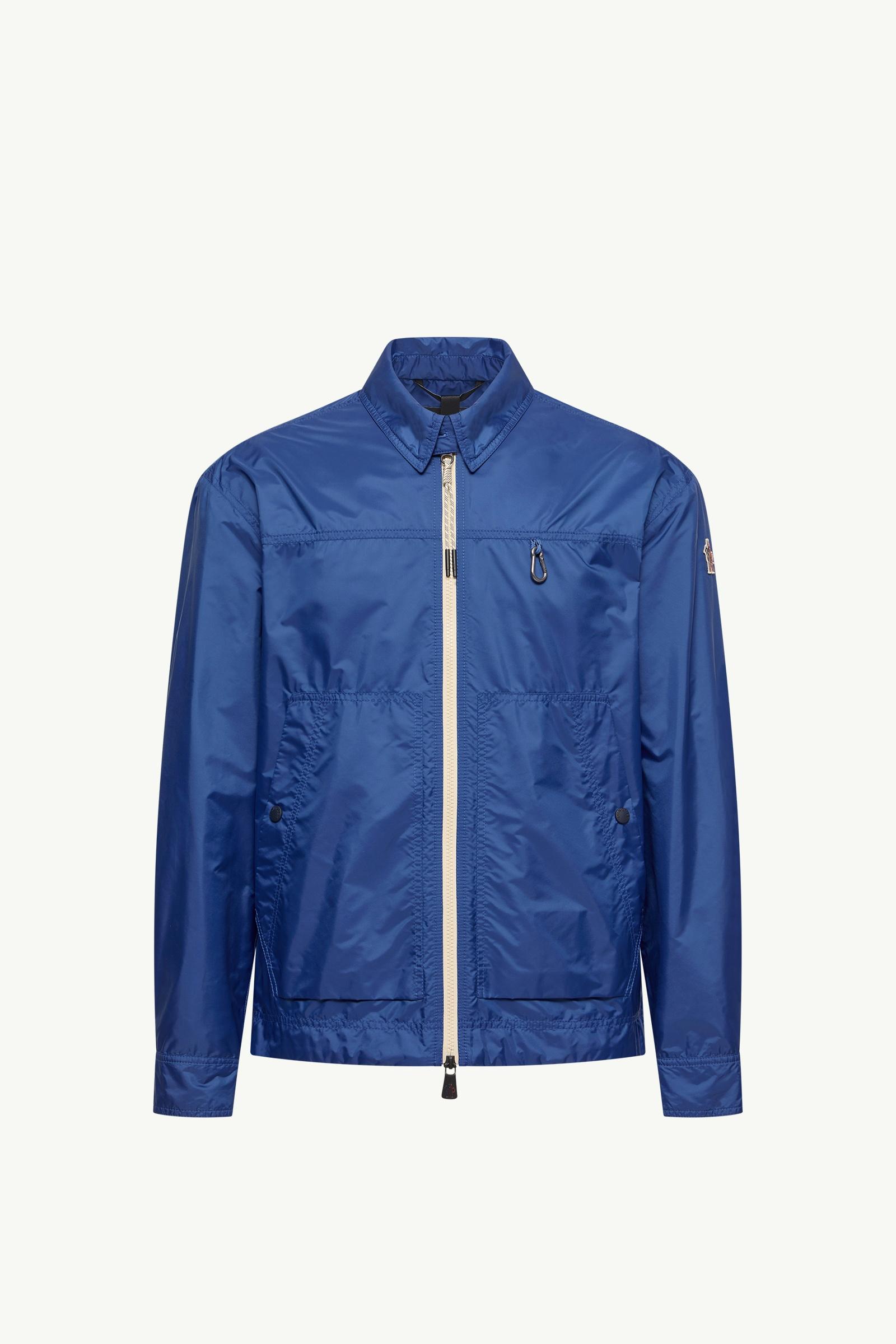 Cobalt Blue Brive Packable Shirt Jacket - Windbreakers & Raincoats