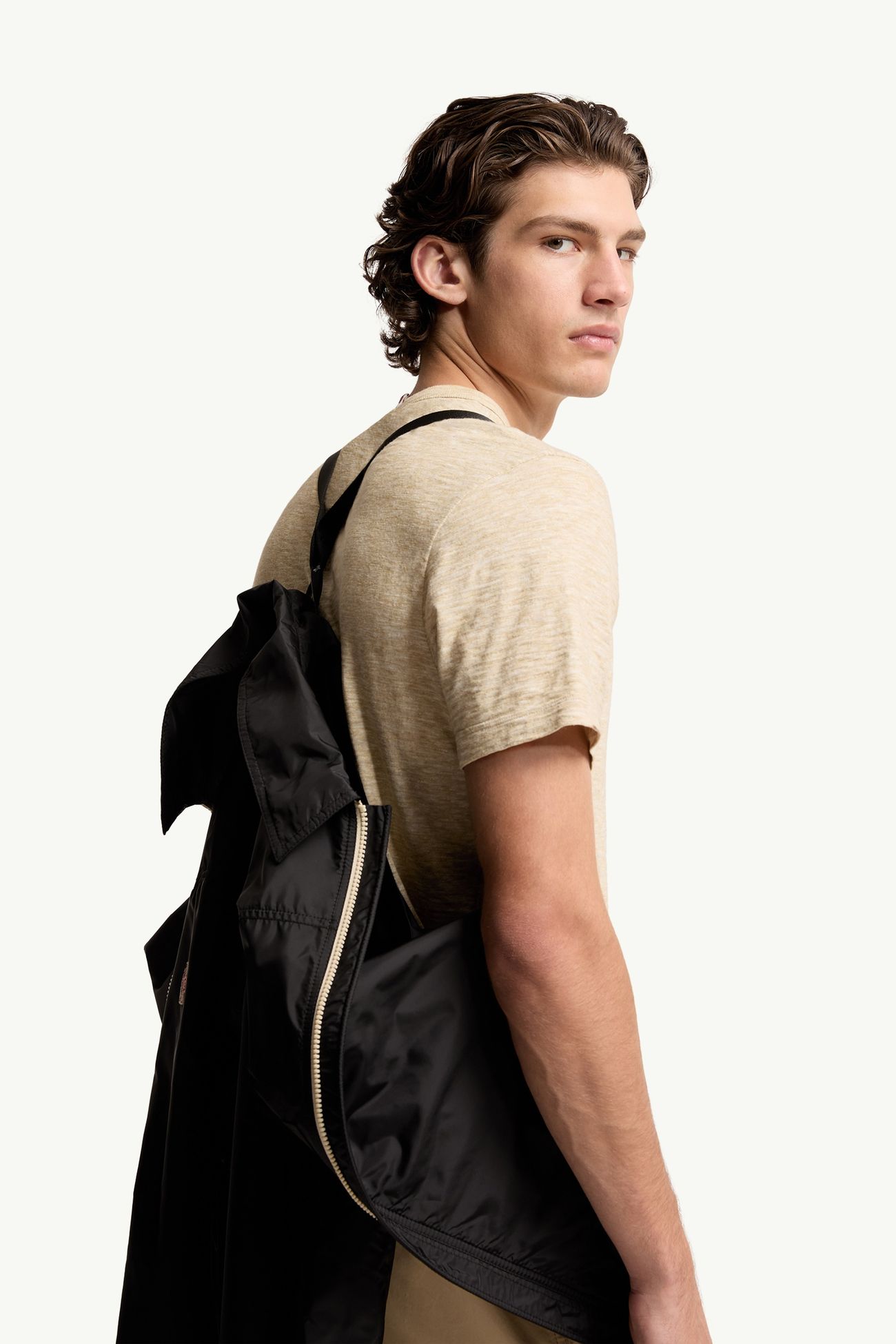 Brive verstaubare Hemdjacke Herren Schwarz Moncler 5