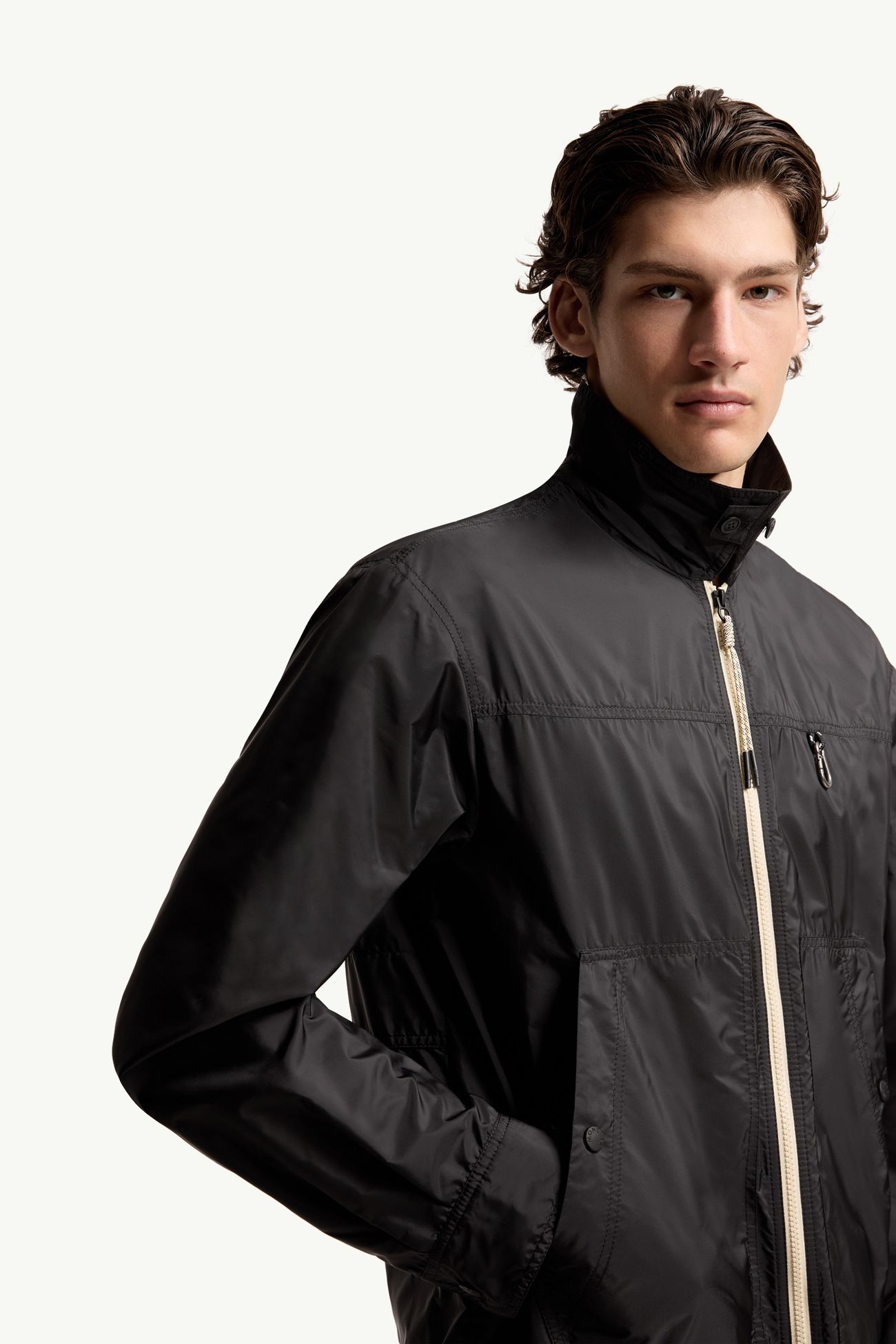 Brive 패커블 셔츠 재킷 남성 블랙 Moncler 6