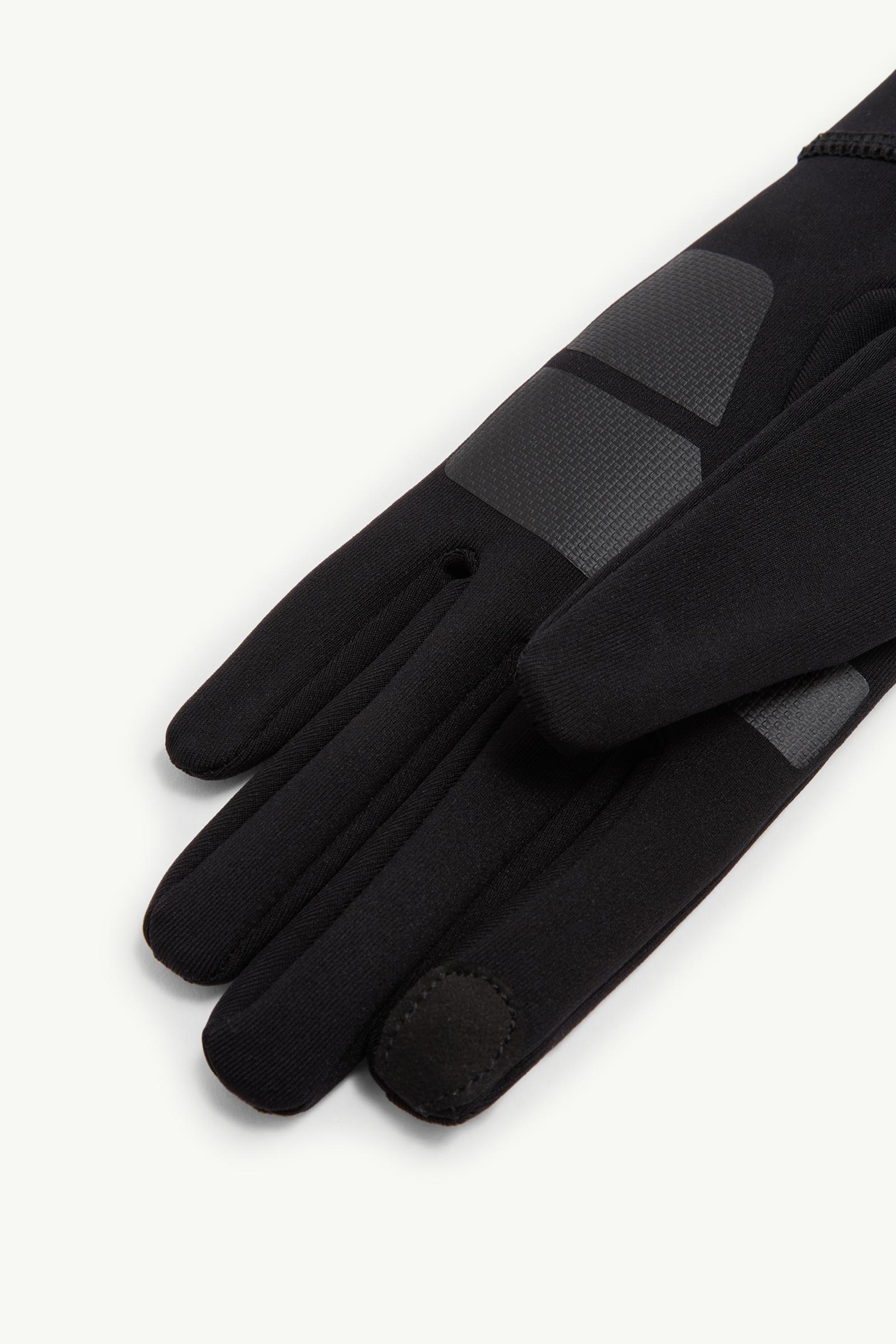 Black Technical Gloves - Ski Accessories for Men | Moncler NO