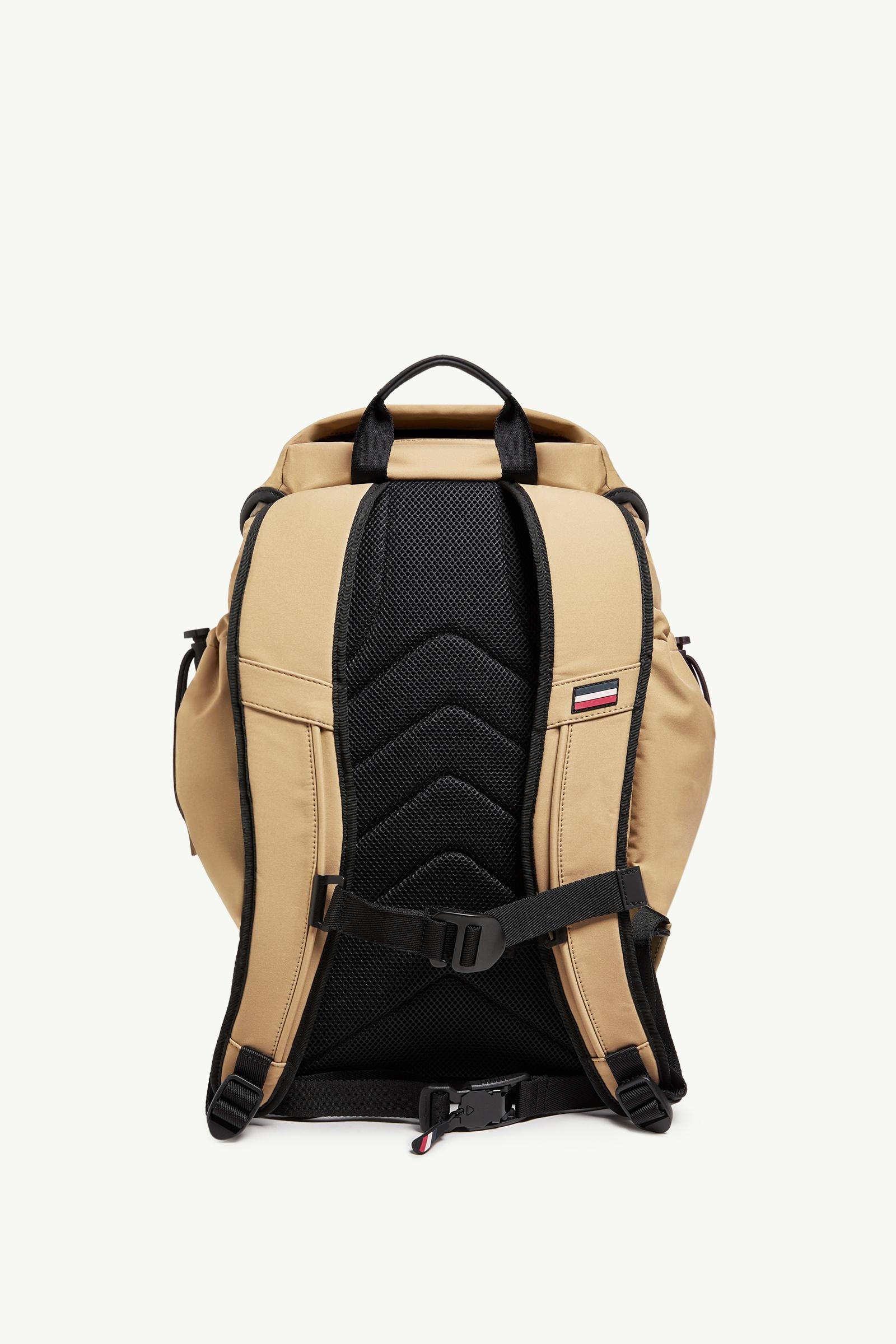 Beige Leather-trimmed backpack - Bags & Small Accessories for Men