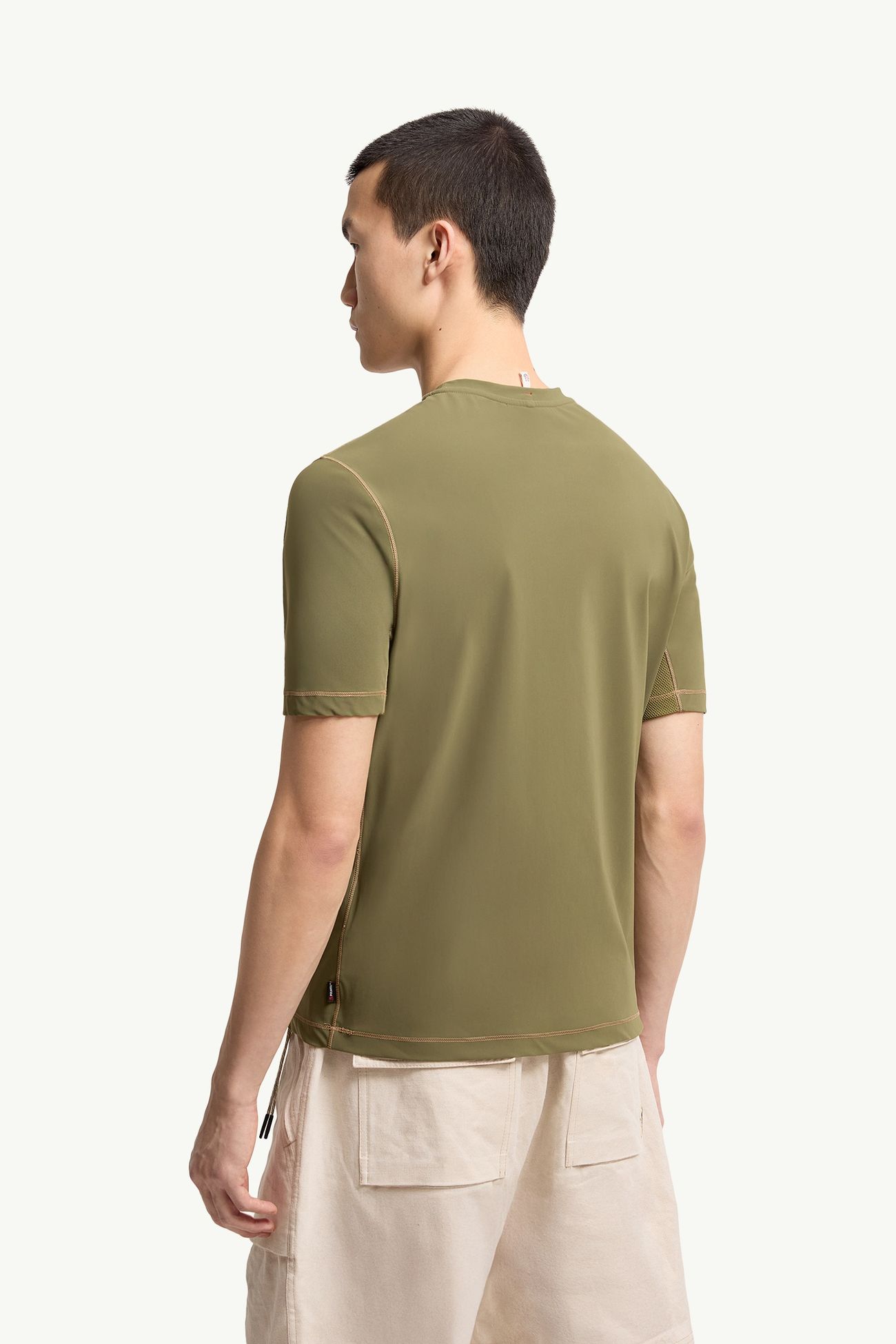 T-shirt in Polartec® Delta™ Uomo Verde Oliva Moncler 4