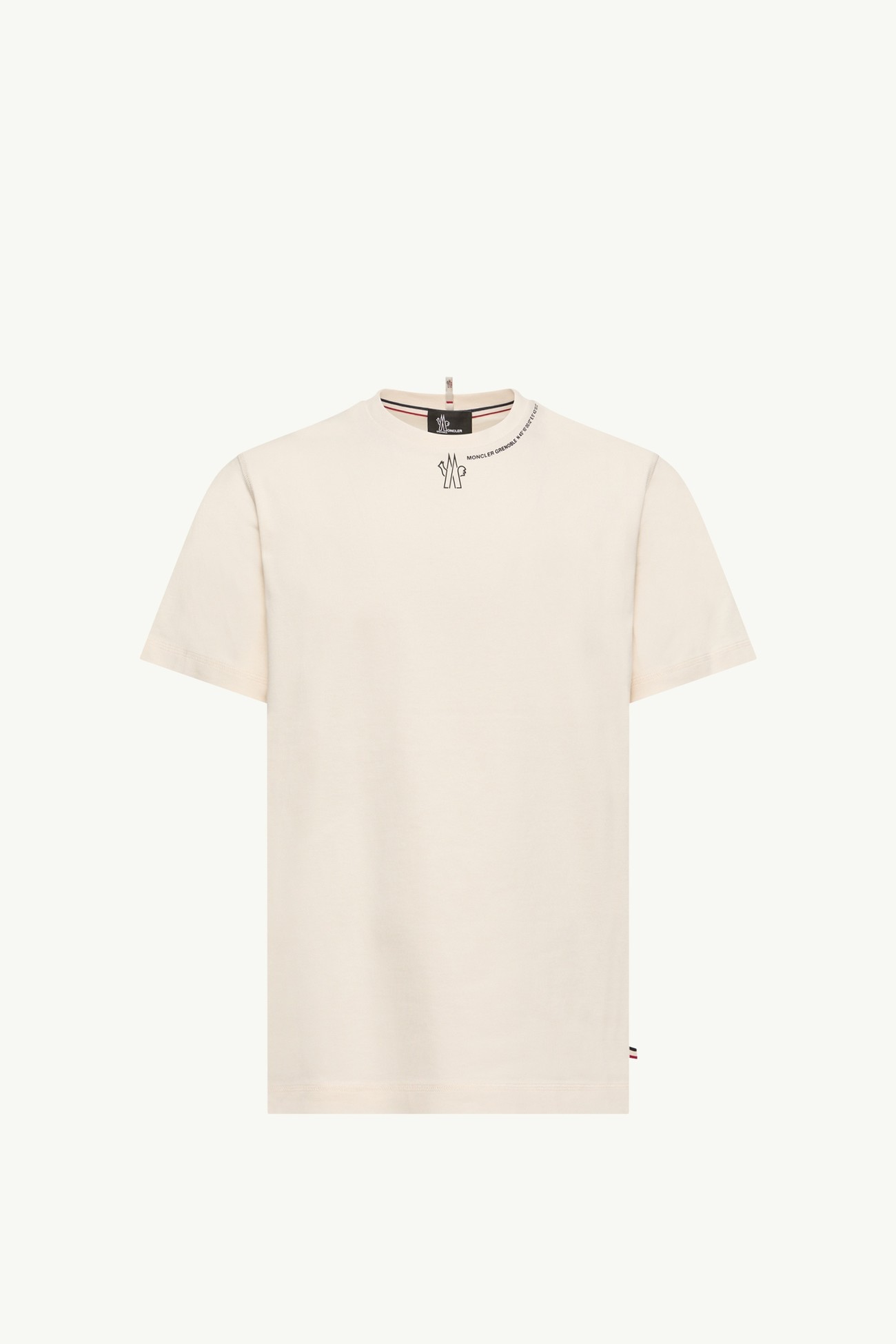 T-shirt en coton à logo Hommes Blanc Moncler 2