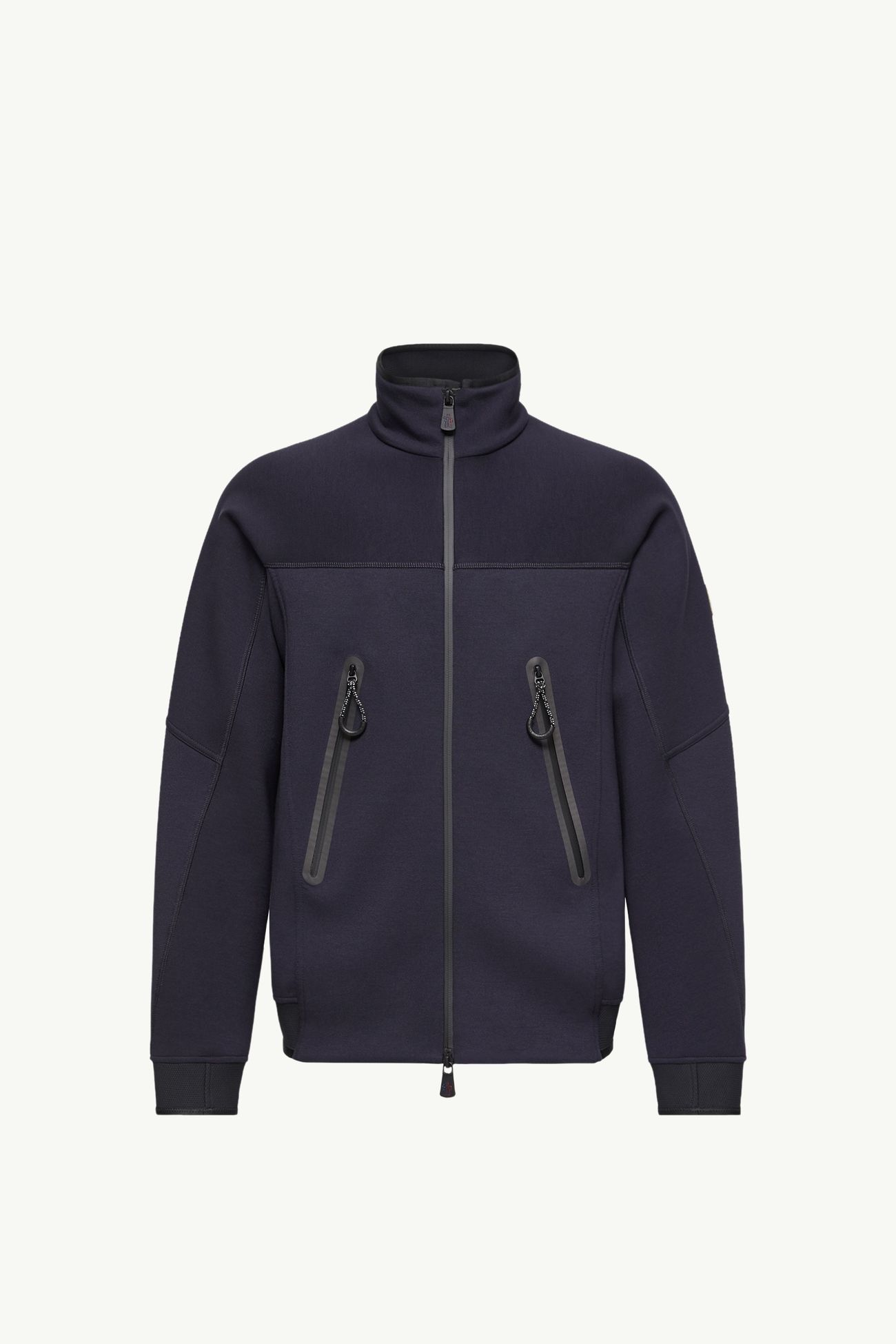 Sweatshirt mit Reißverschluss Herren Dunkelblau Moncler 2