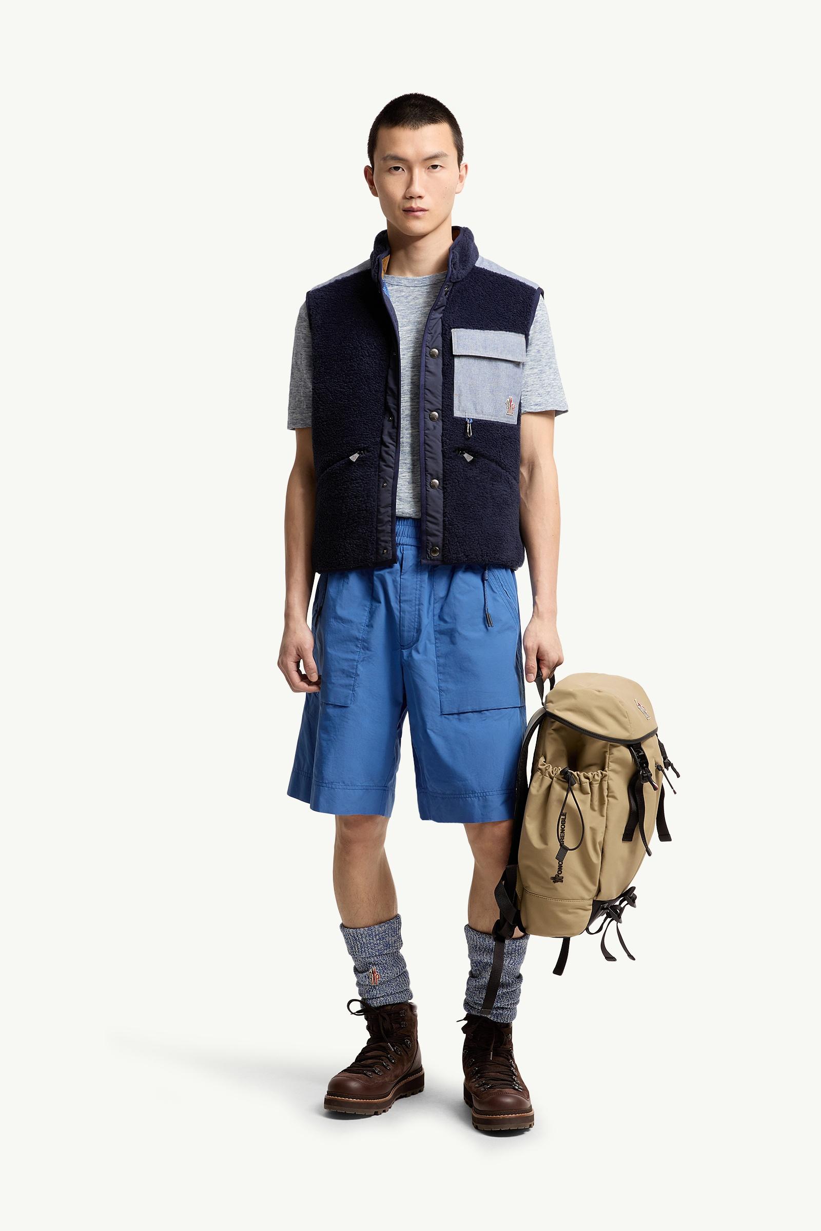 Teddy & Chambray Vest