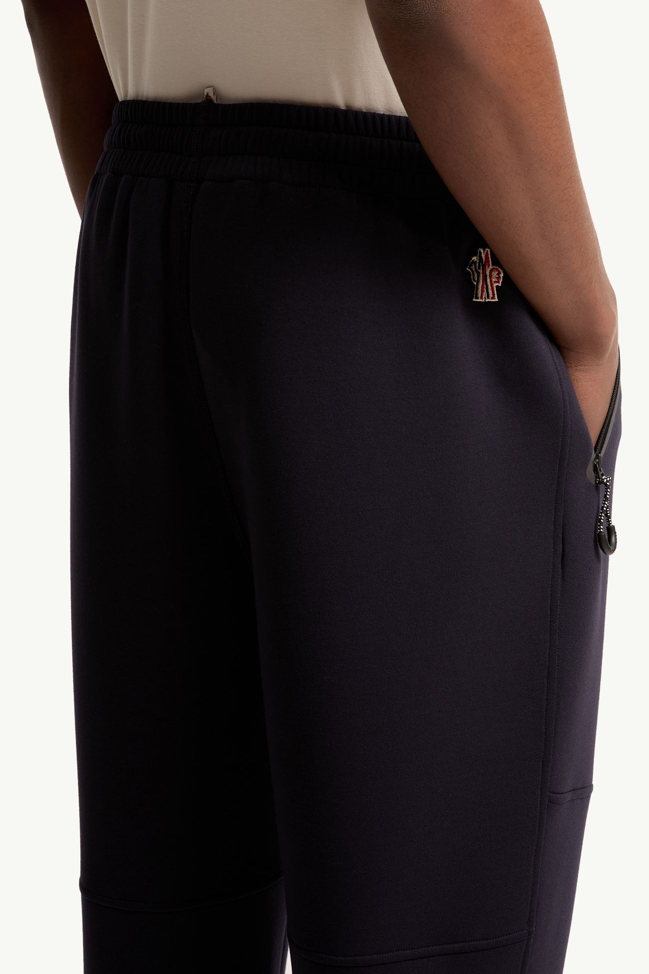 Logo Track Pants Men Dark Blue Moncler 5