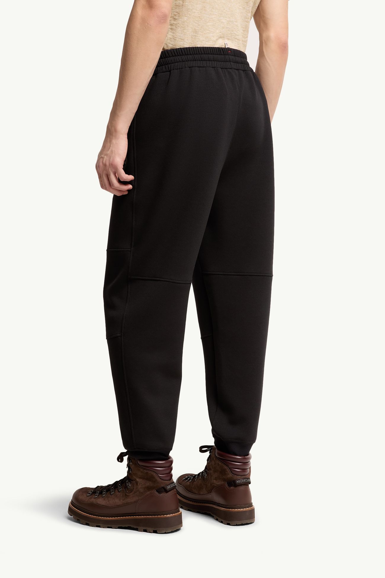 Logo Sweatpants Uomo Nero Moncler 4