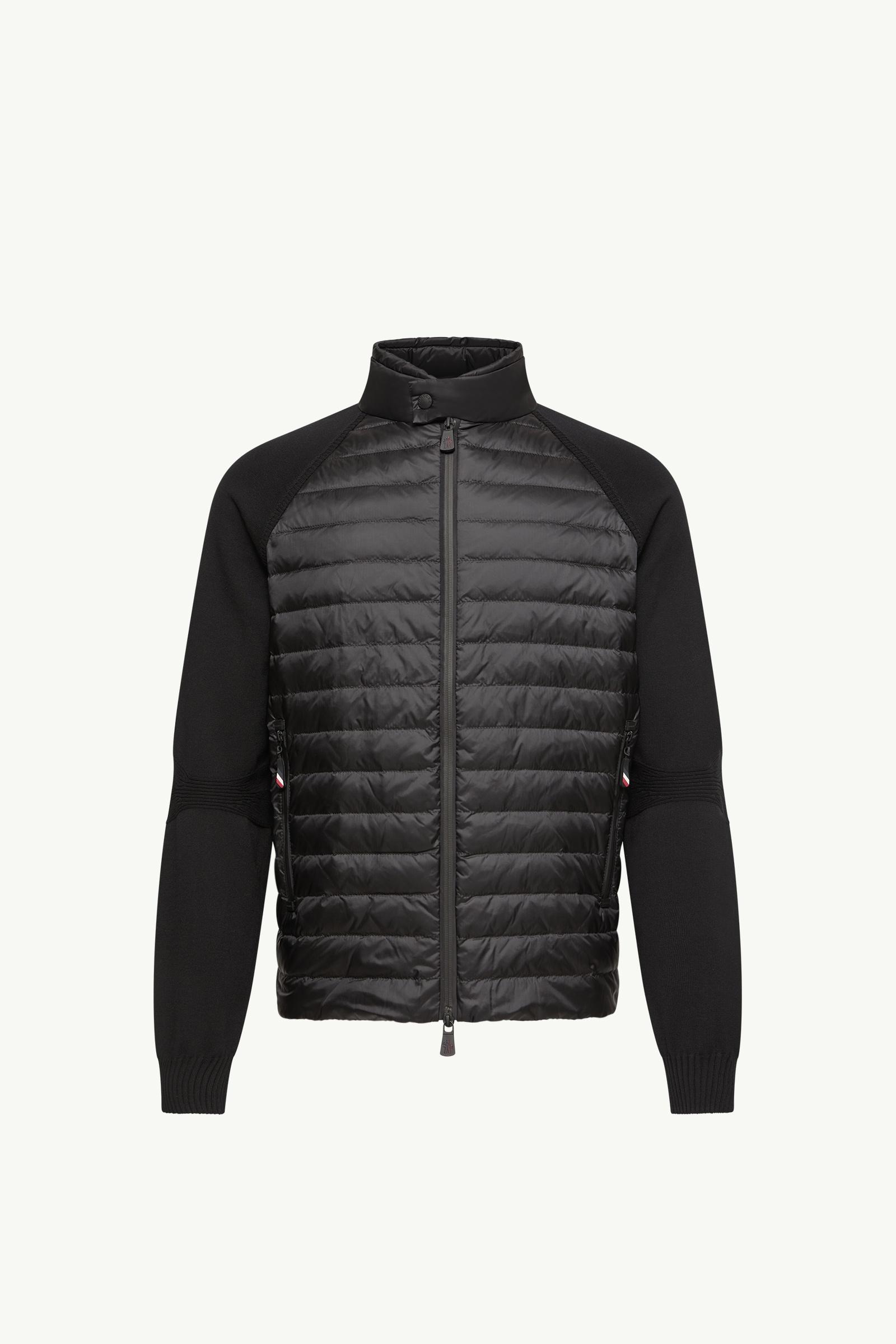 Padded Zip-Up Cardigan Men Black Moncler, 1 of 0