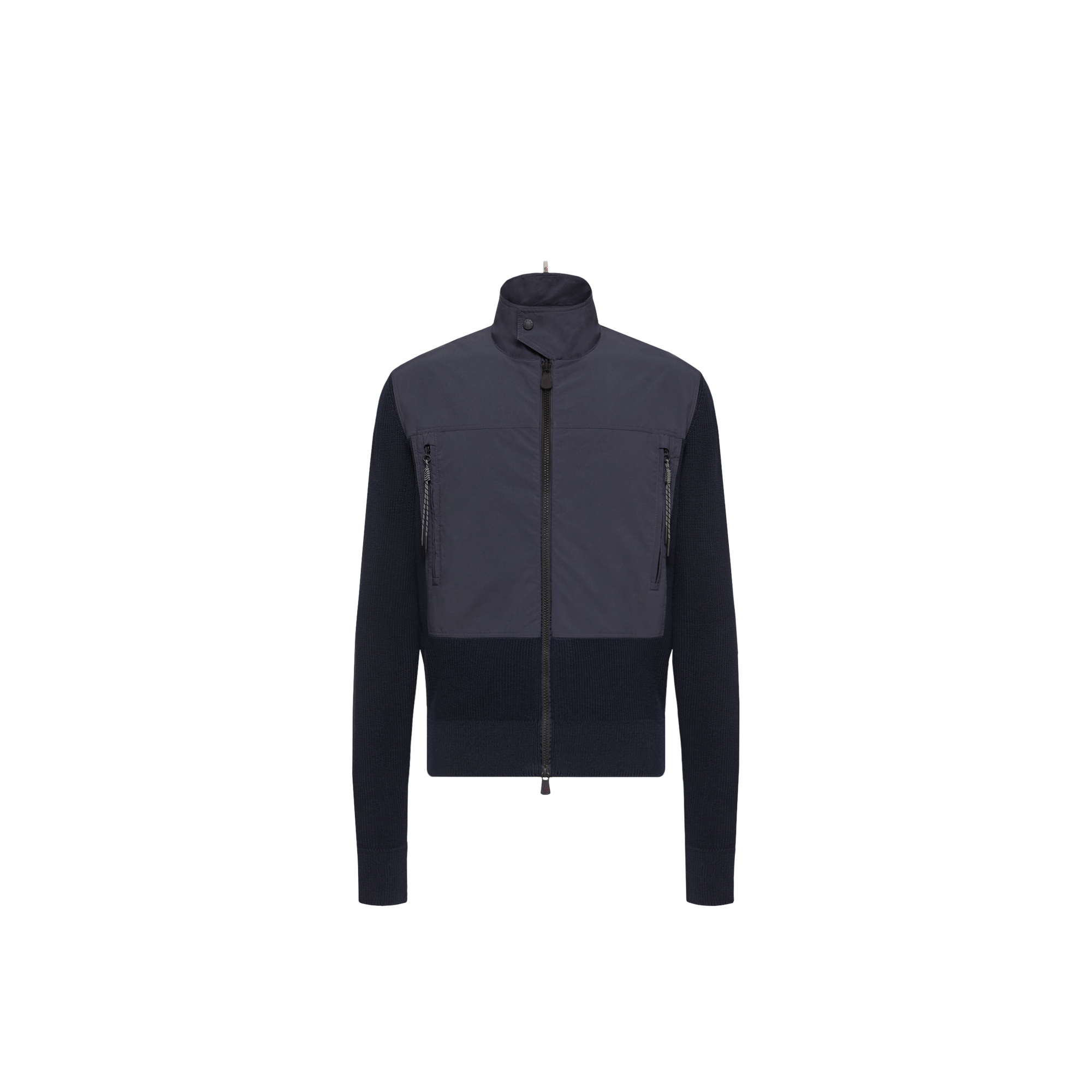 Grenoble    Padded Zip-Up Cotton Cardigan for Men in Blue, Size: L, Moncler