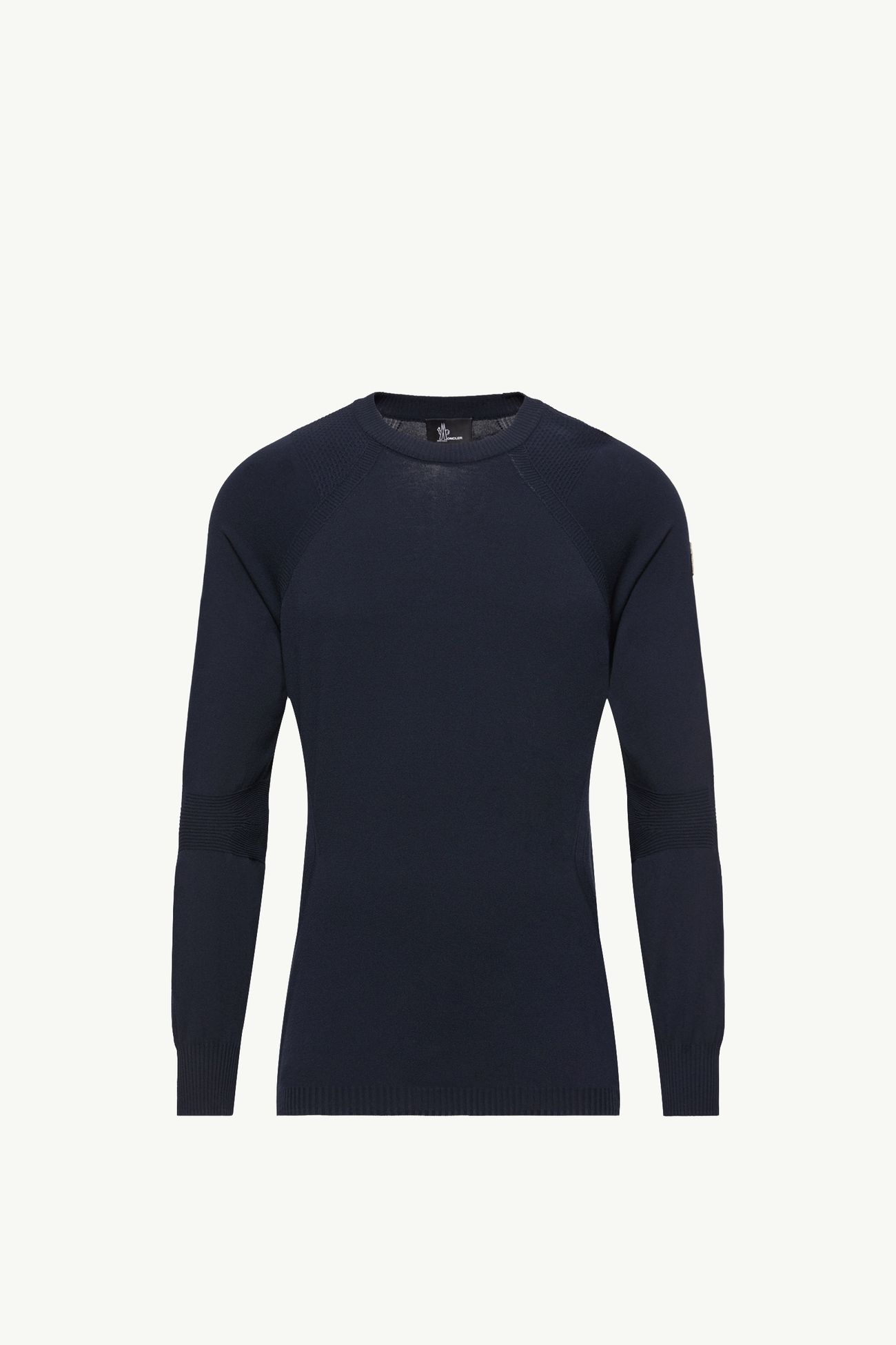 Pull à logo Hommes Bleu marine Moncler 2