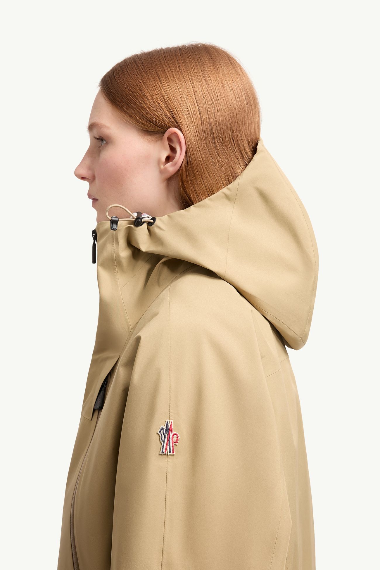 Santec GORE-TEX® Hooded Jacket Women Beige Moncler 1