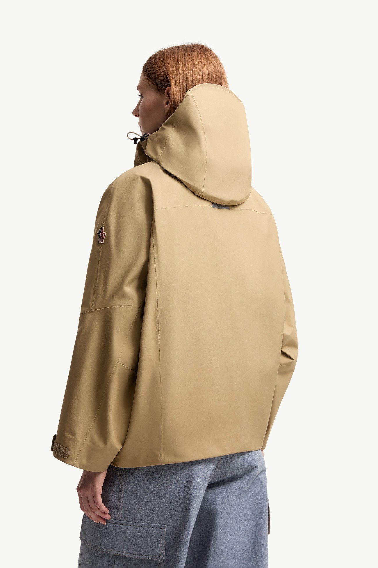 Santec GORE-TEX® Hooded Jacket Women Beige Moncler 4
