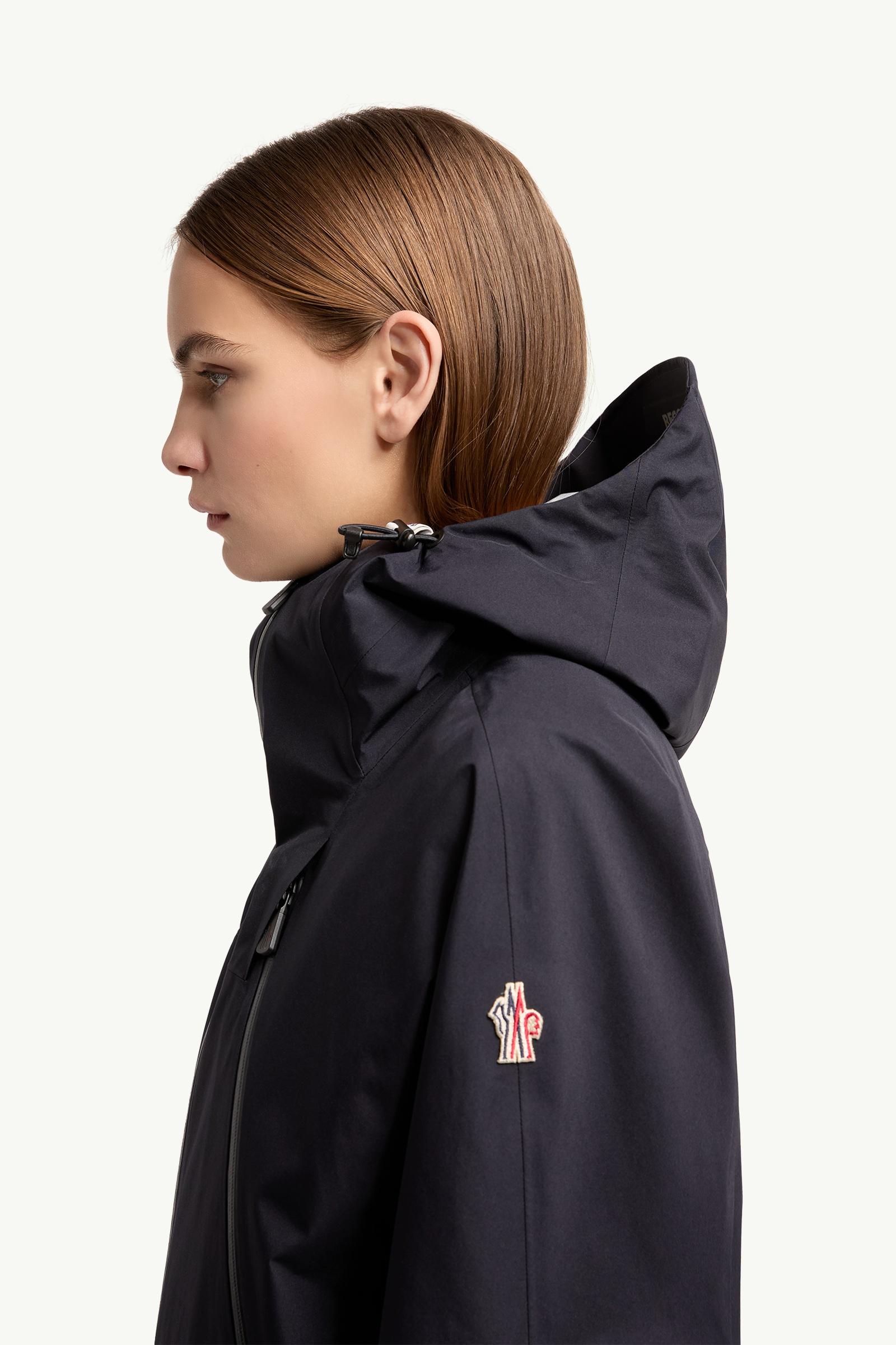 Navy Blue Santec GORE-TEX® Hooded Jacket - Windbreakers