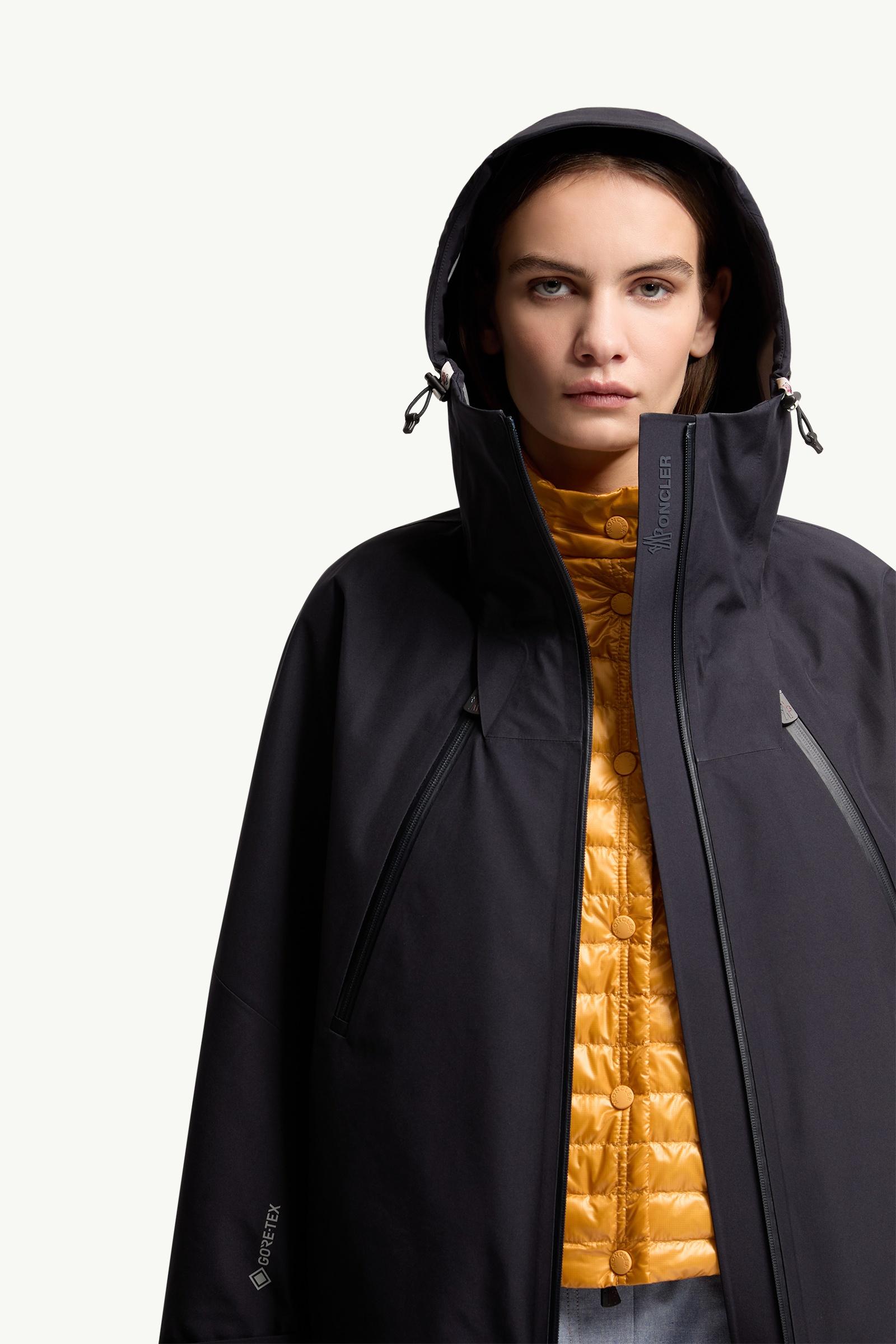 Navy Blue Santec GORE-TEX® Hooded Jacket - Windbreakers