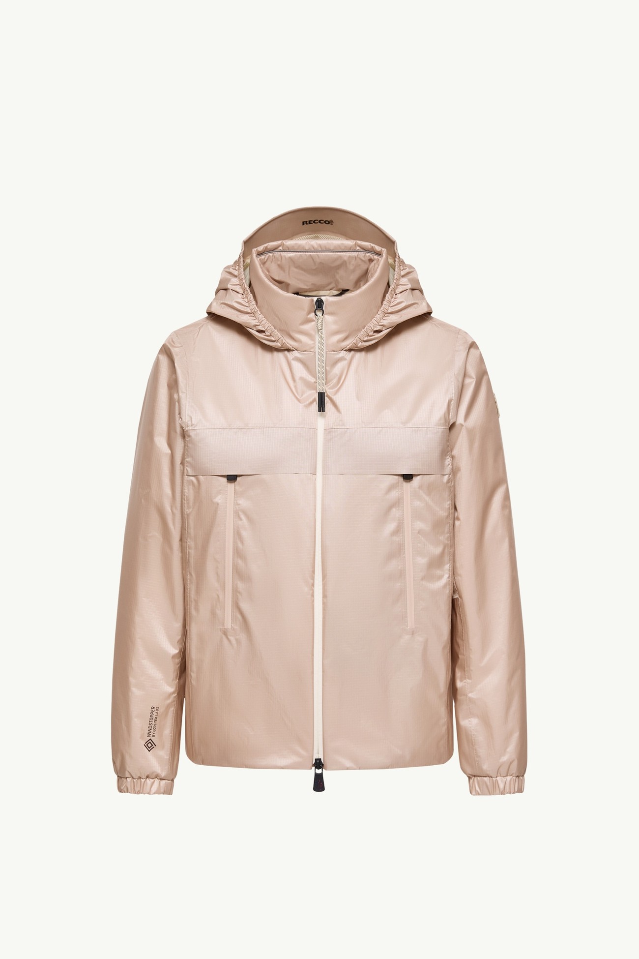 Fergana女士连帽短款羽绒夹克外套 女士 浅粉色 Moncler 2