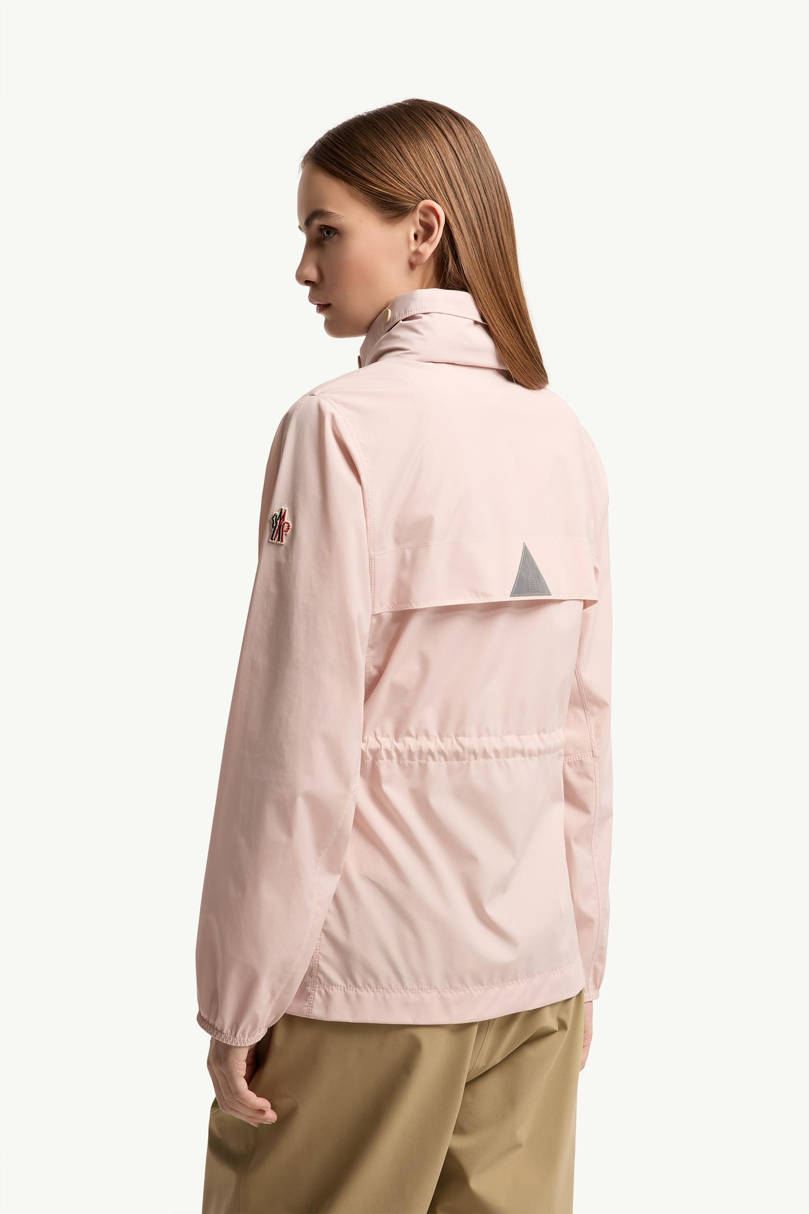 Pink Soulare Hooded Jacket - Windbreakers & Raincoats for Women