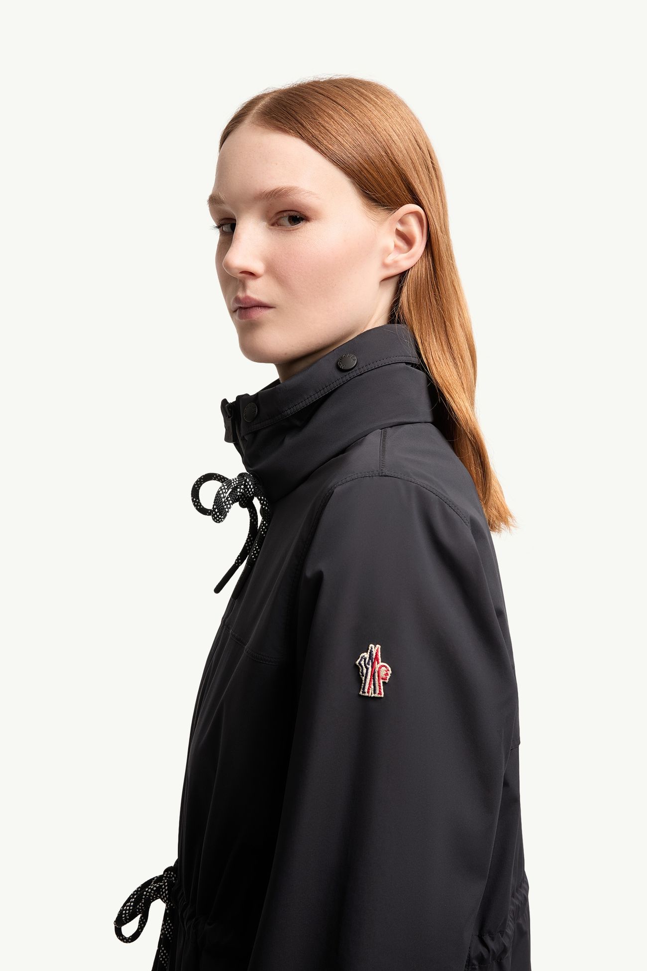 Giacca con cappuccio Soulare Donna Nero Moncler 1