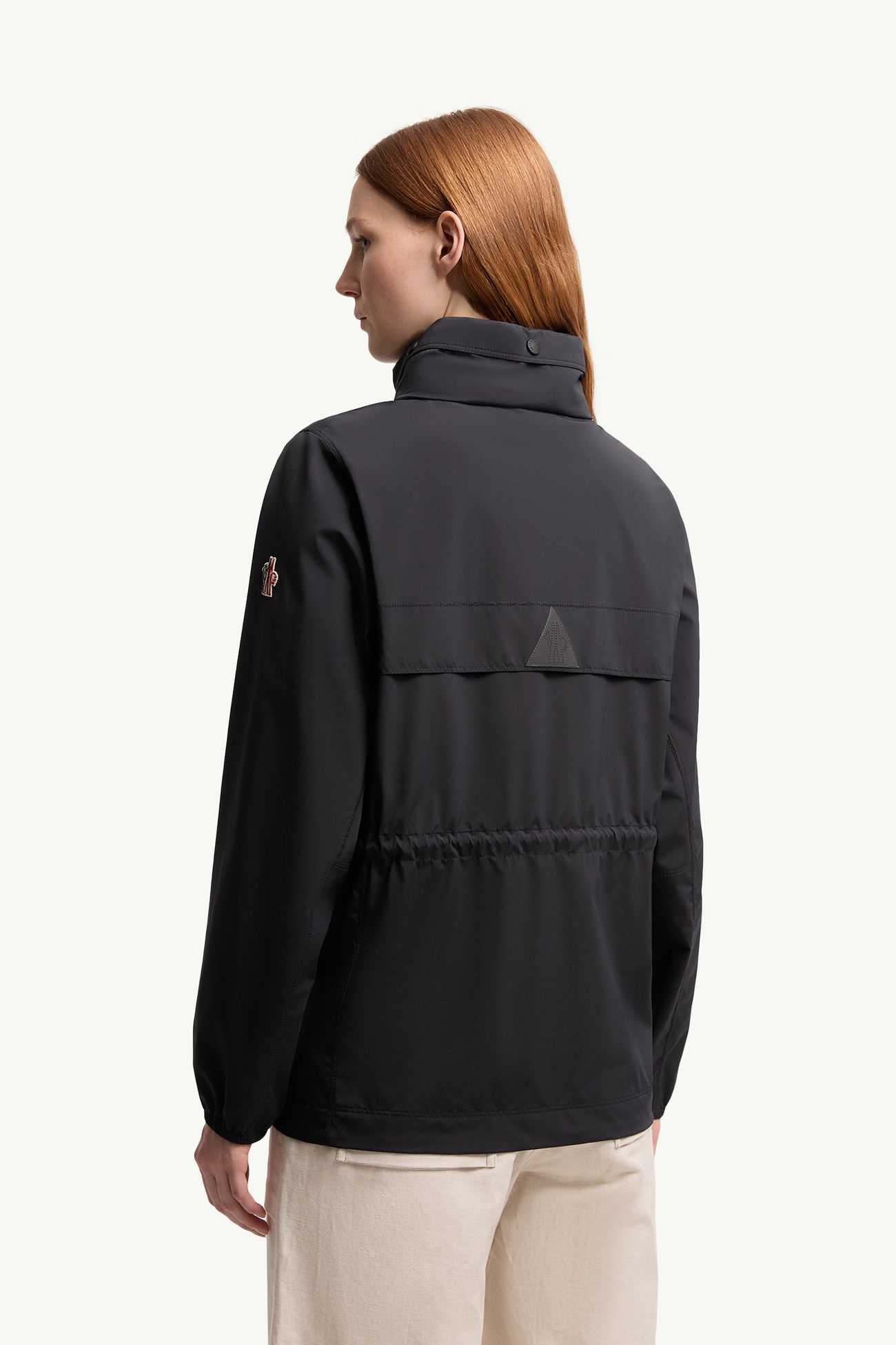 Giacca con cappuccio Soulare Donna Nero Moncler 4