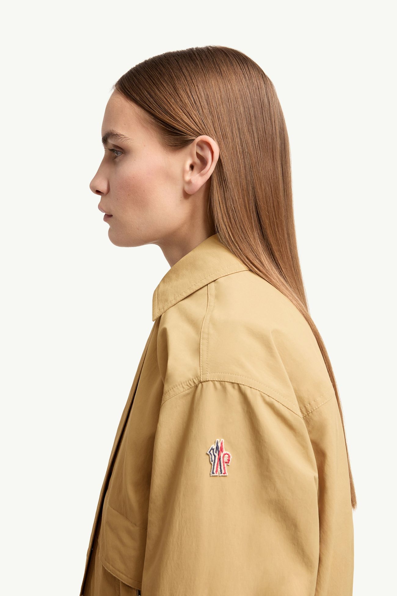 Giacca camicia Aubenas 2 in 1 Donna Beige Moncler 1