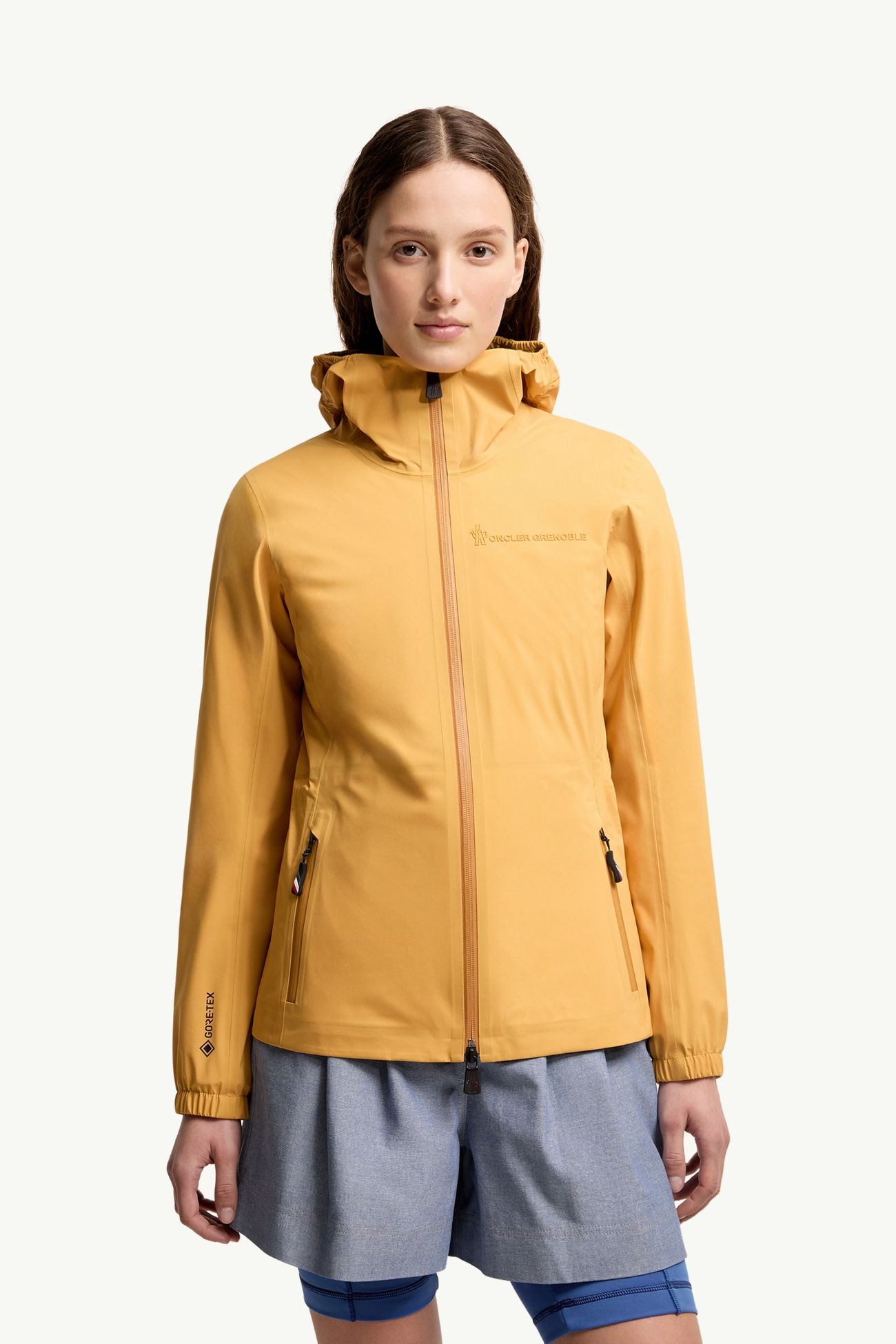 Valles GORE-TEX® Hooded Jacket Women Yellow Moncler 3