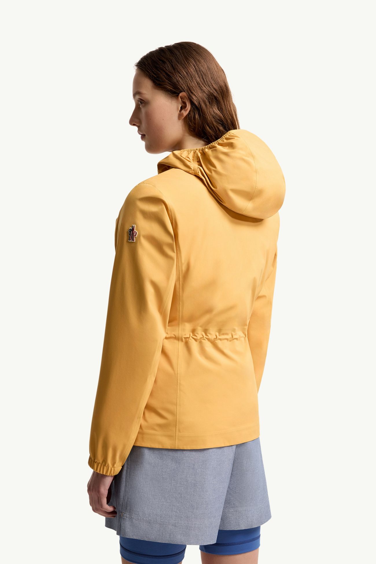 Valles GORE-TEX® Hooded Jacket Women Yellow Moncler 4