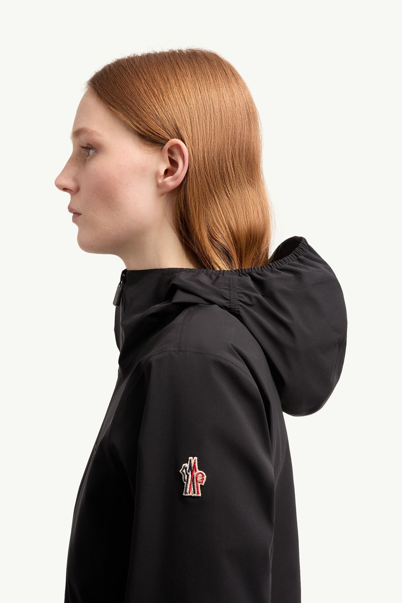 Valles女士连帽夹克外套 女士 黑色 Moncler 1