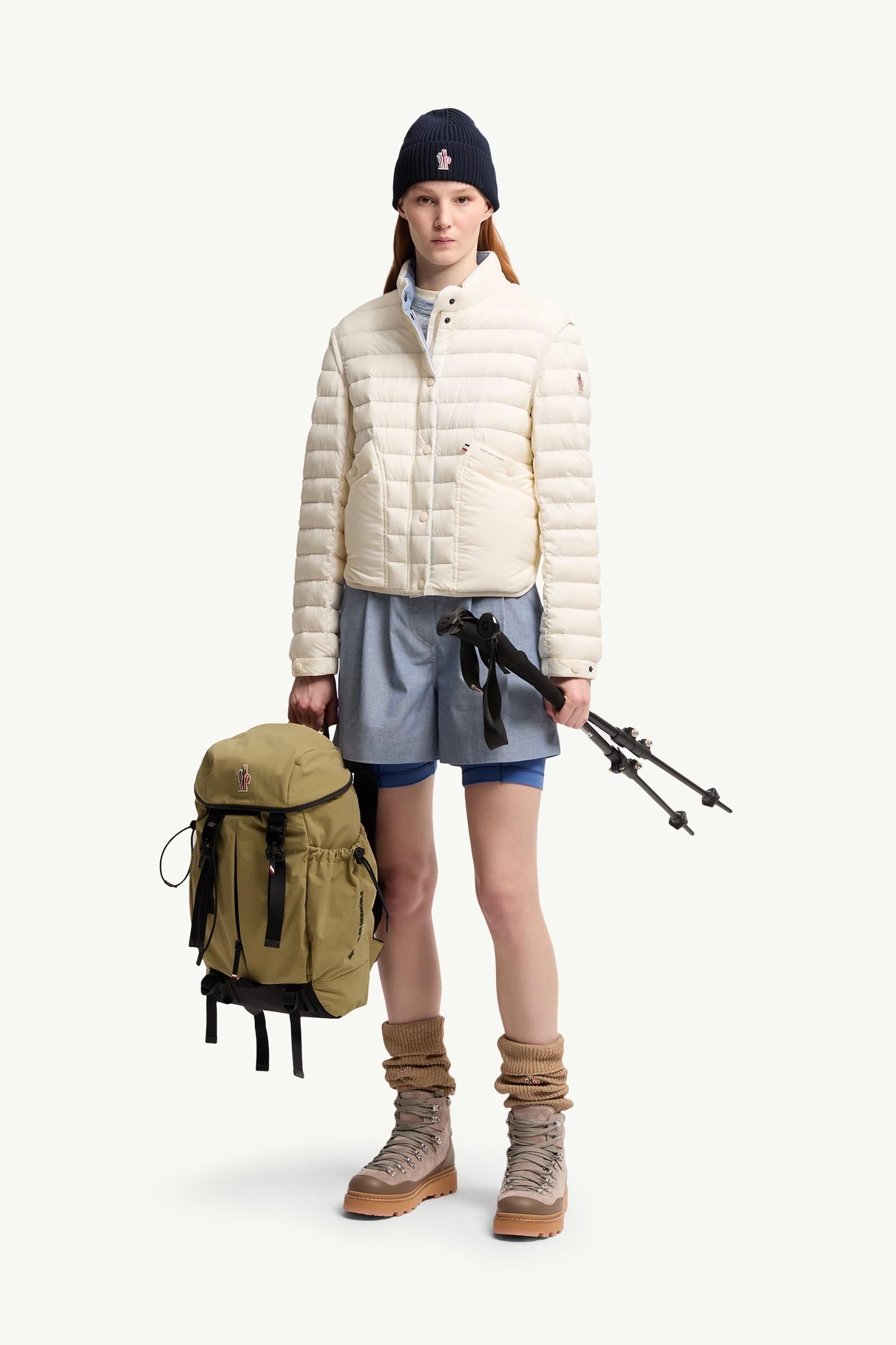 White Ivory Madulains Packable Down Jacket - Short Down Jackets
