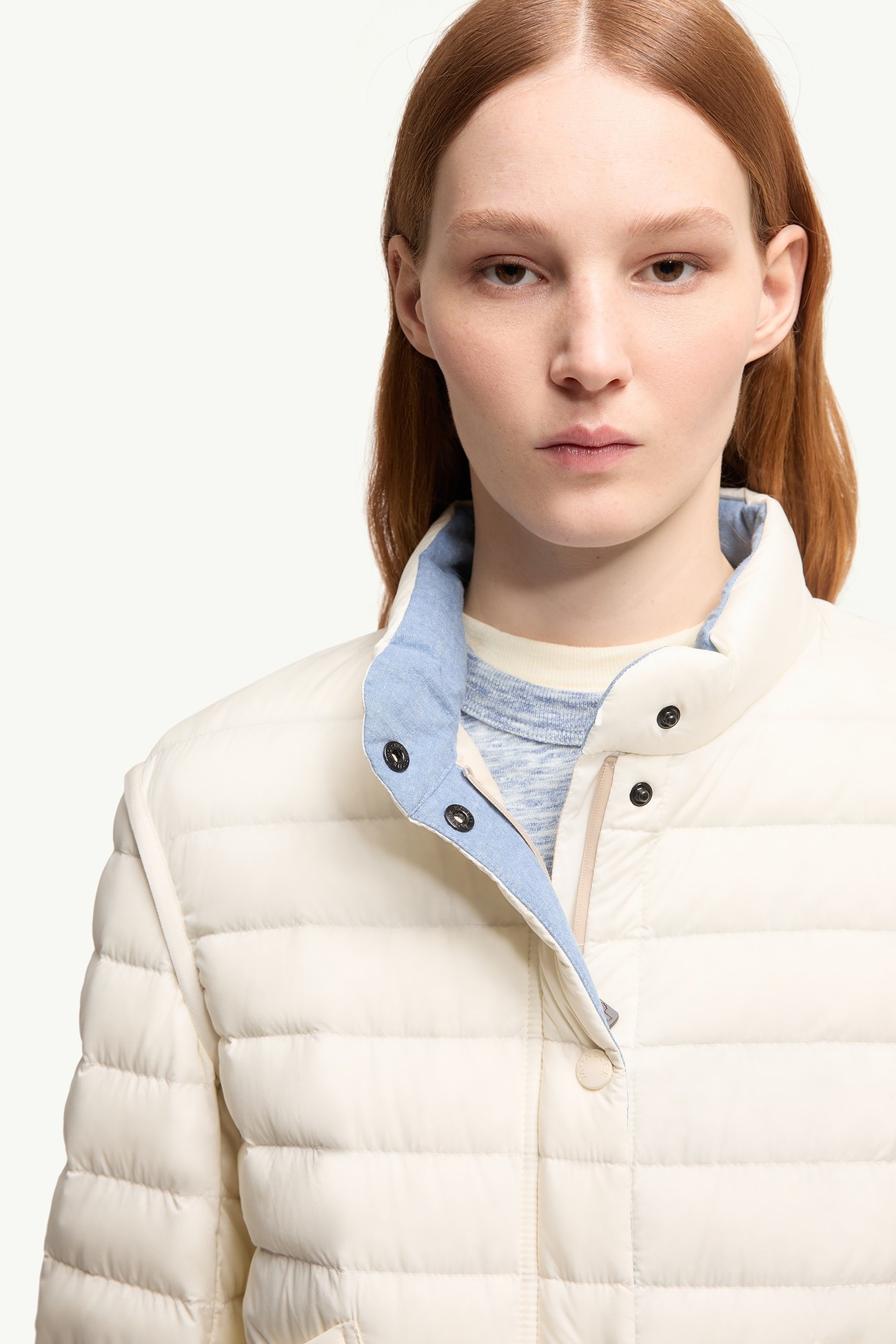 Piumino ripiegabile Madulains Donna Bianco Avorio Moncler 5