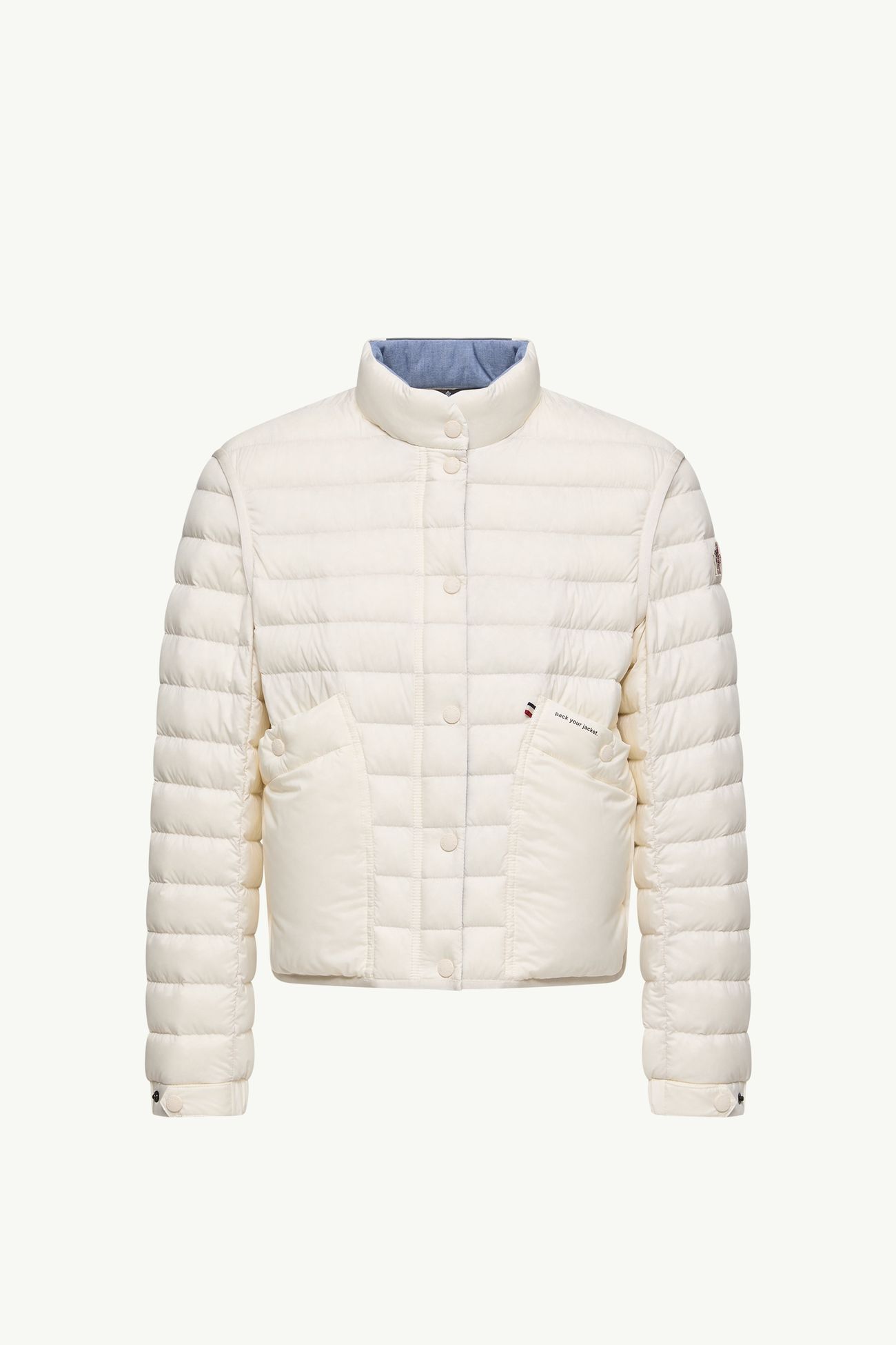 Madulains verstaubare Daunenjacke Damen Weiß-Elfenbein Moncler 2