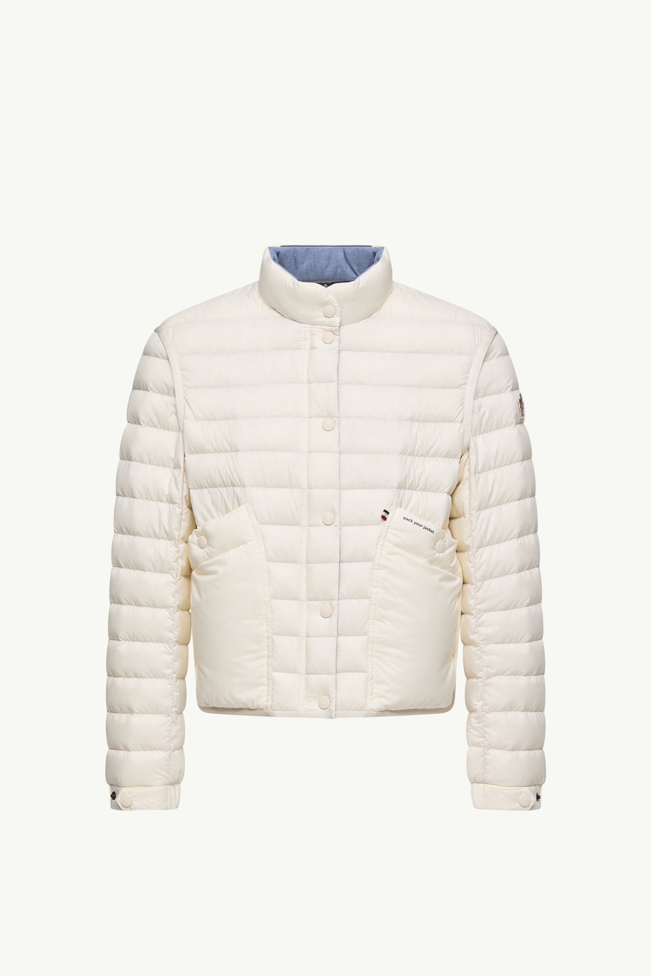 Piumino ripiegabile Madulains Donna Bianco Avorio Moncler 2