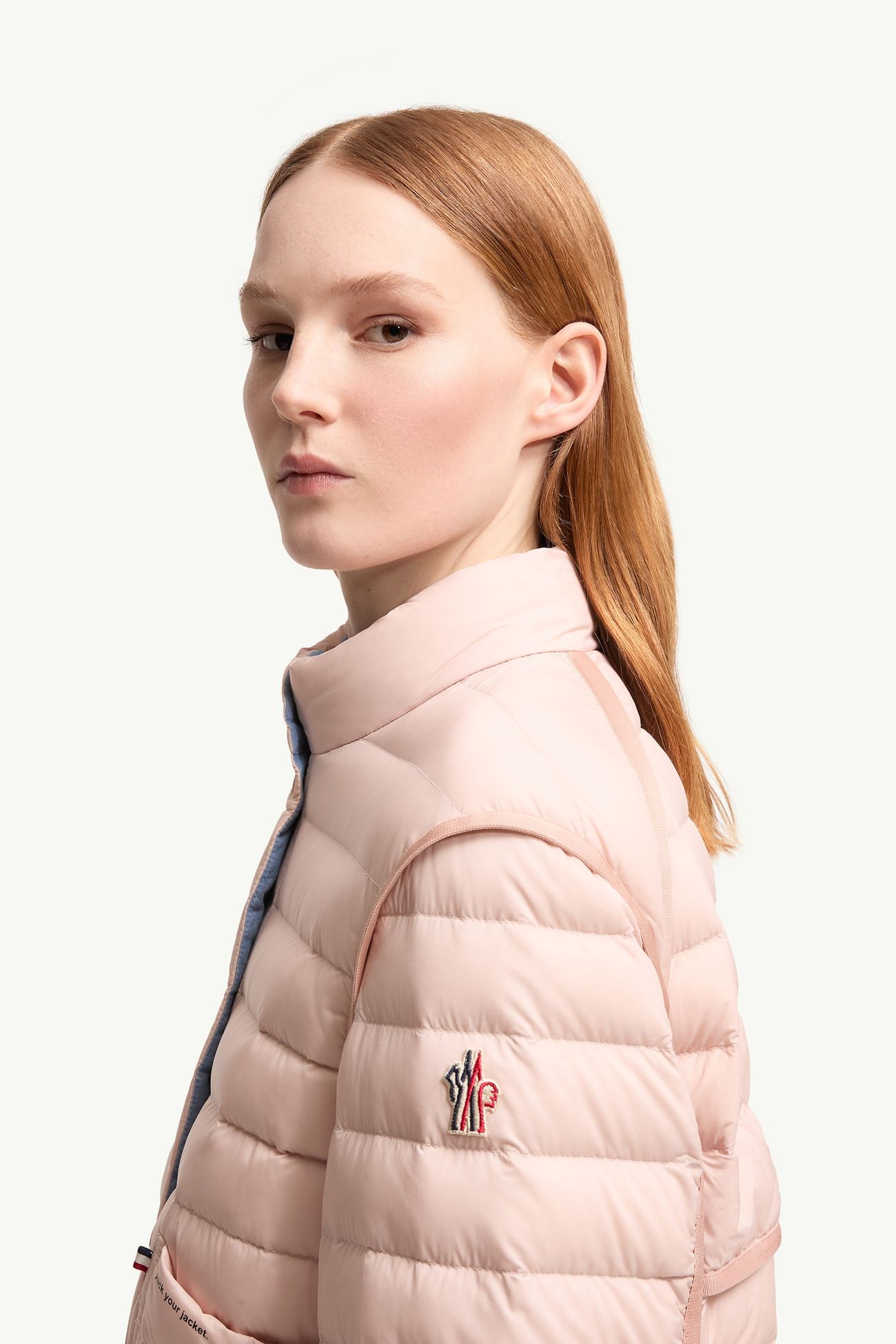 Madulains Packable Down Jacket Women Pink Moncler 1