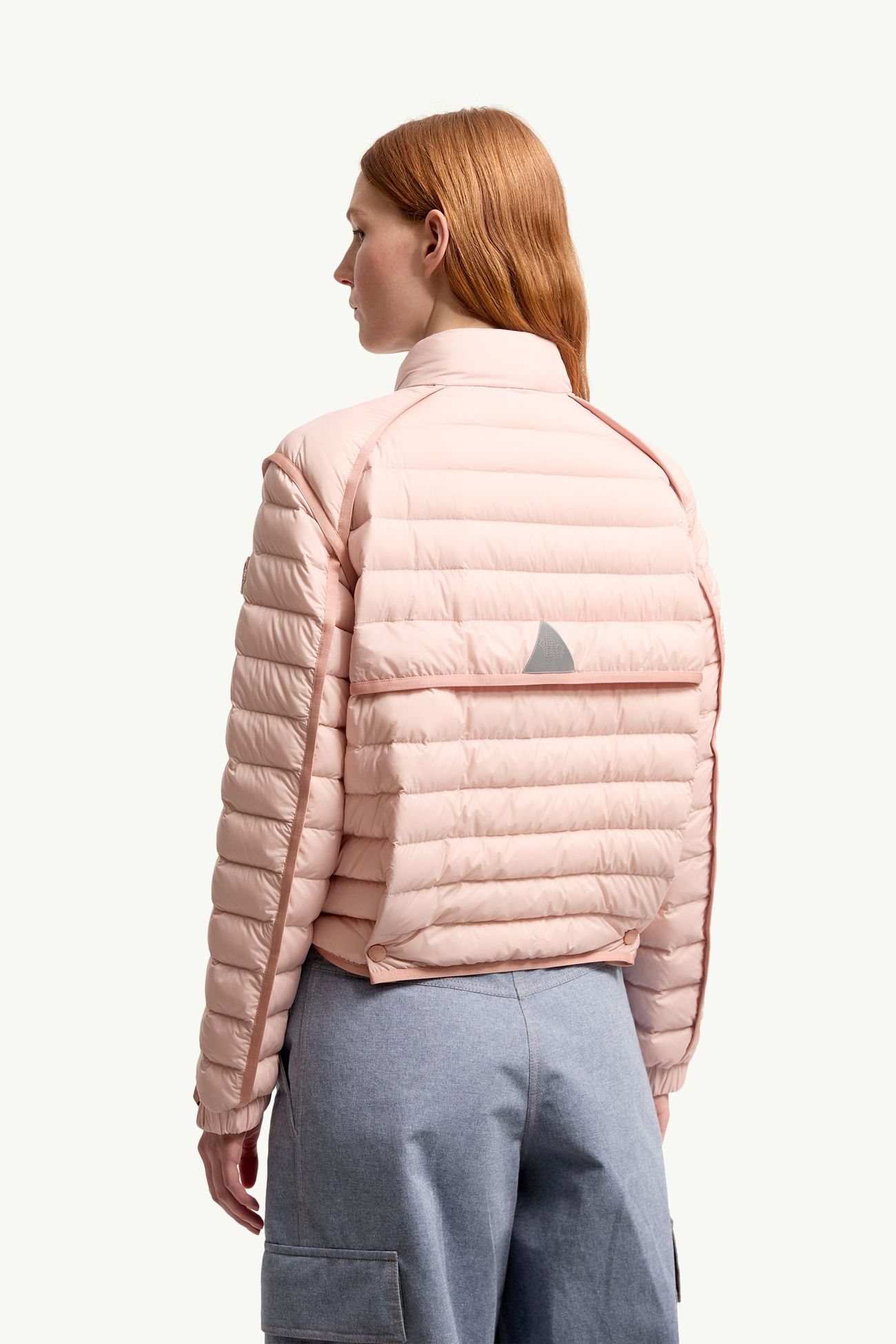 Madulains verstaubare Daunenjacke Damen Pink Moncler 4