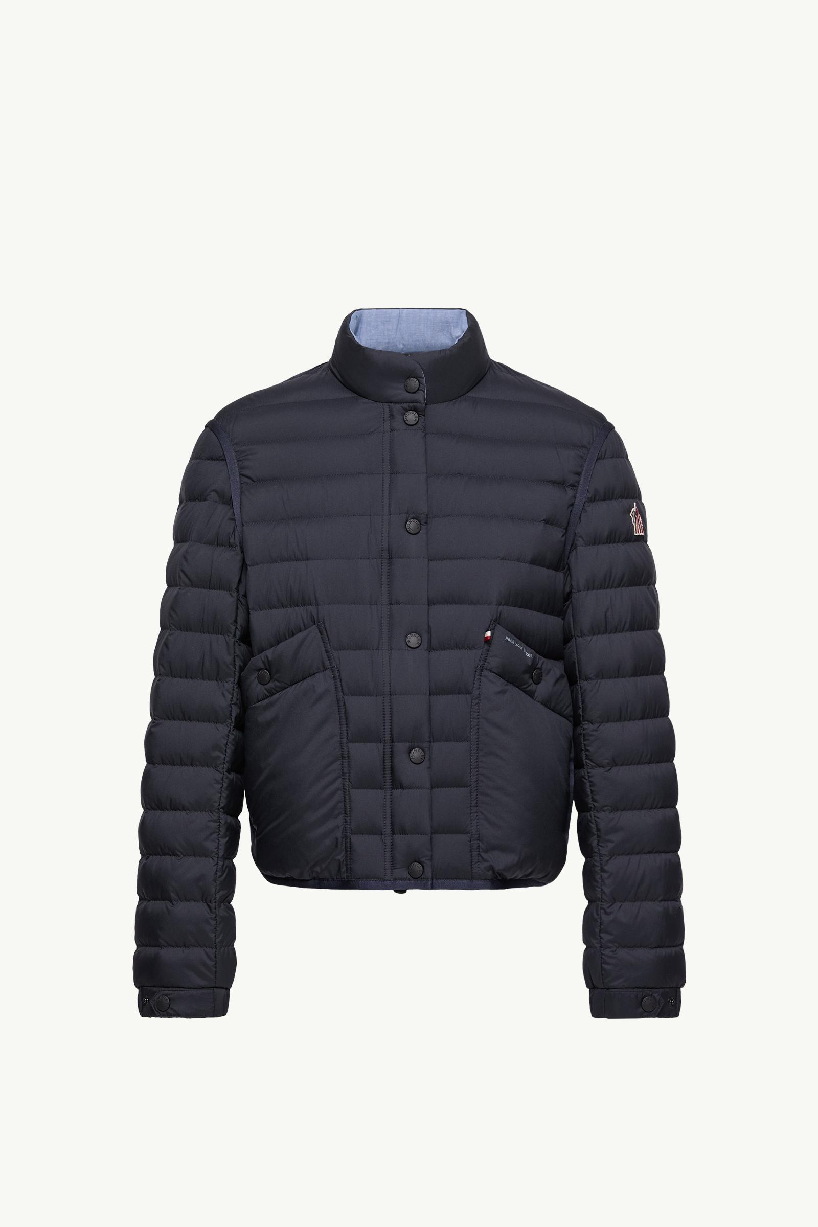 Navy Blue Madulains Packable Down Jacket - Short Down Jackets for