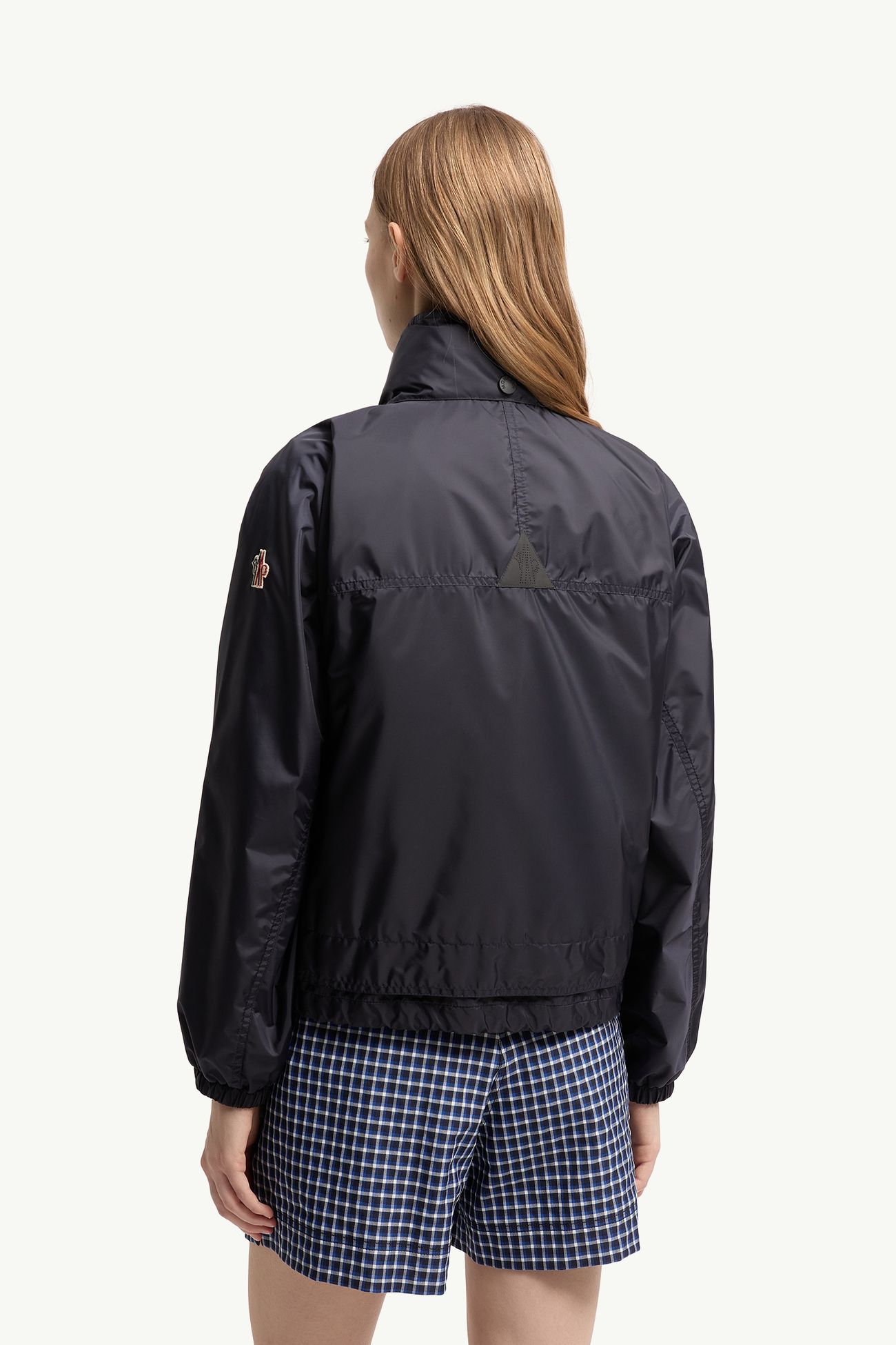 Nor Kapuzenjacke Damen Navyblau Moncler 4