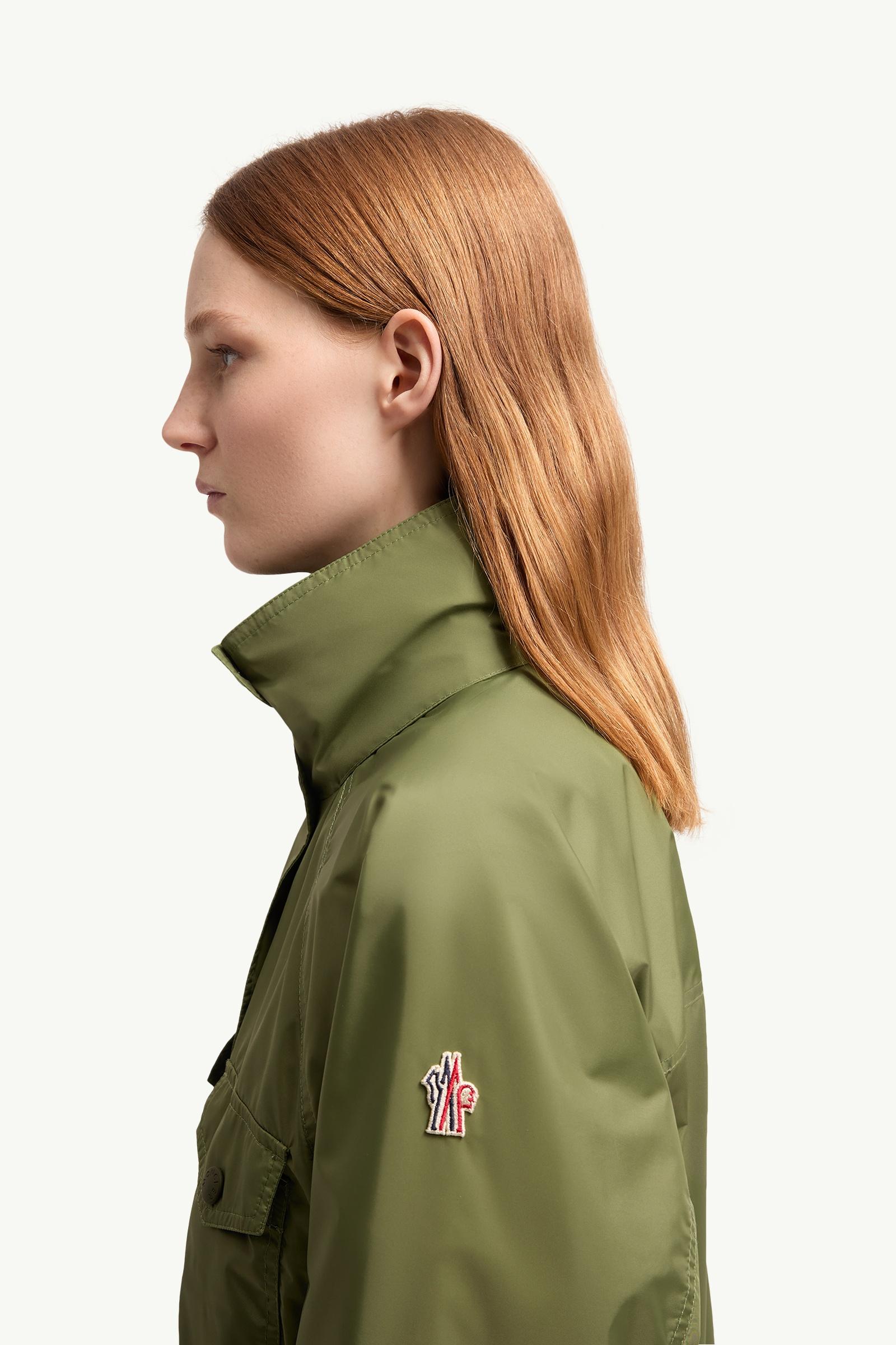 Olive Green Nor Hooded Jacket - Windbreakers & Raincoats for Women