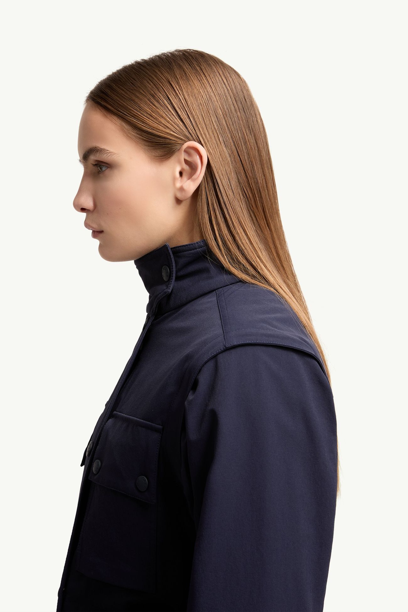 Mathes二合一軍裝外套 女士 海軍藍色 Moncler 6