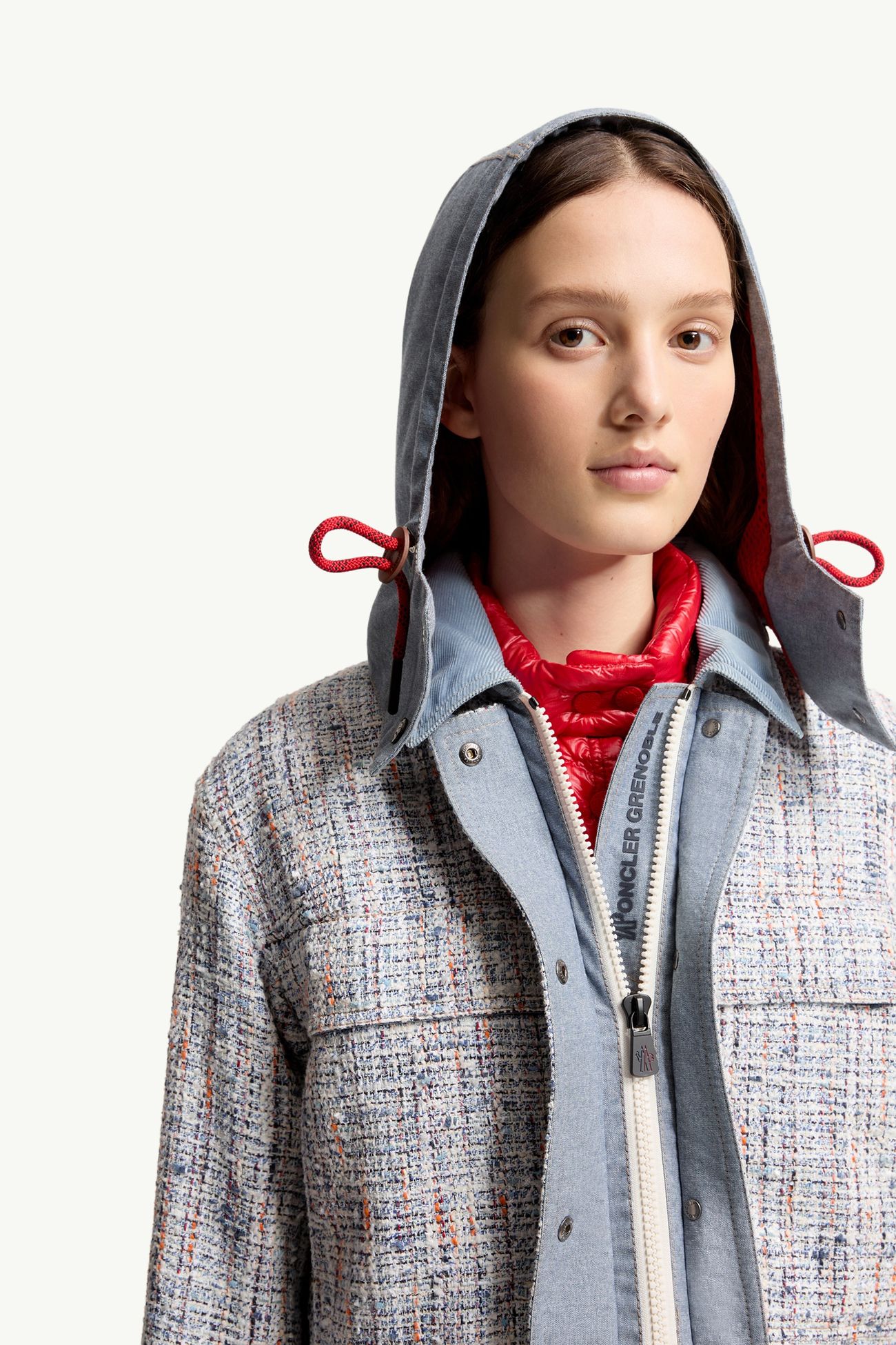 Termez女士连帽夹克外套 女士 天蓝色 Moncler 6